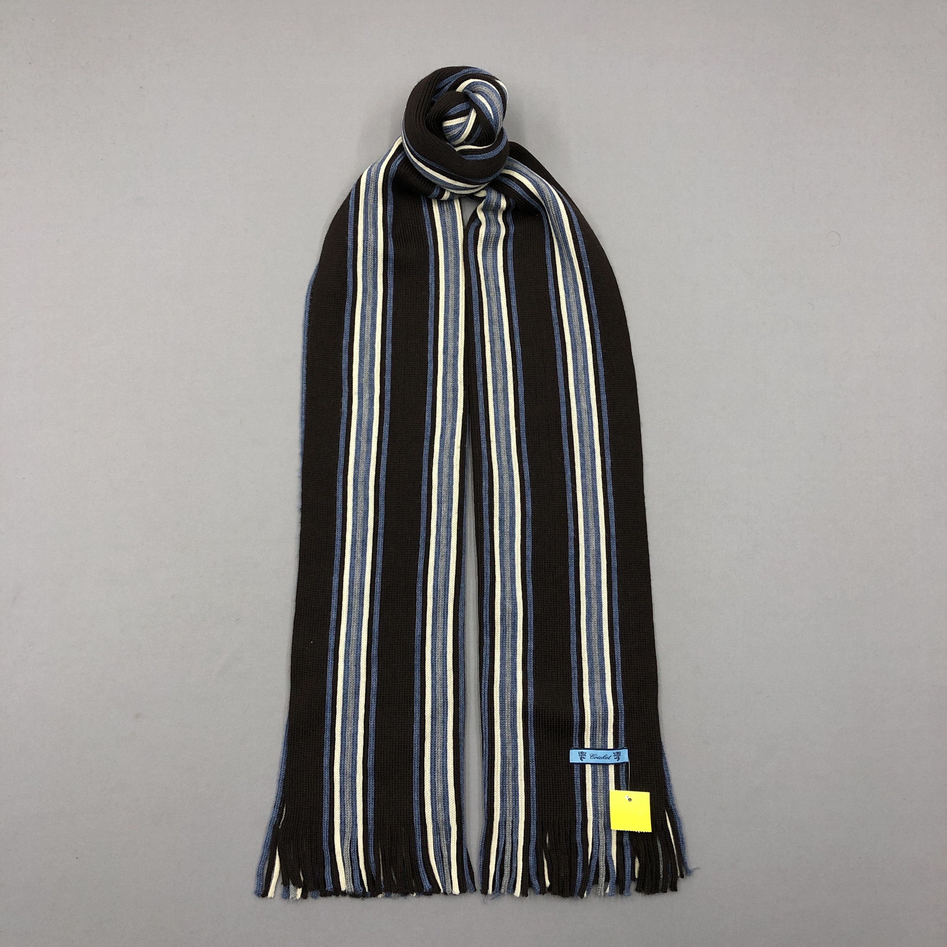 Vintage Vintage Cricket Scarf Muffler Wool Cashmere Scarves Size ONE SIZE - 4 Thumbnail