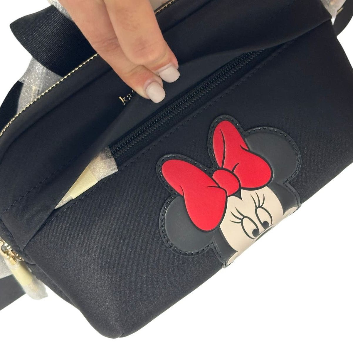 Kate Spade Kate Spade Disney Minnie Belt Bag Fanny Pack Black Size ONE SIZE - 3 Thumbnail
