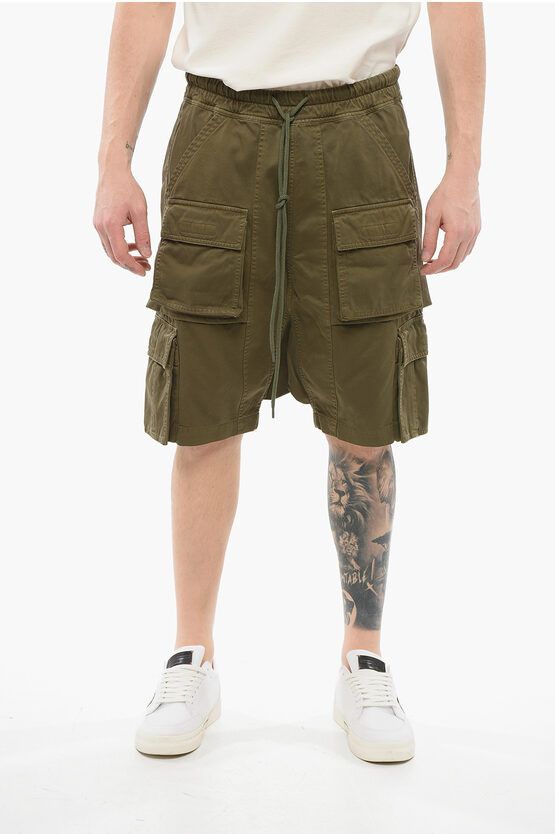 1989 STUDIO o1y0525 Short in Military Green Size US 33 - 1 Thumbnail