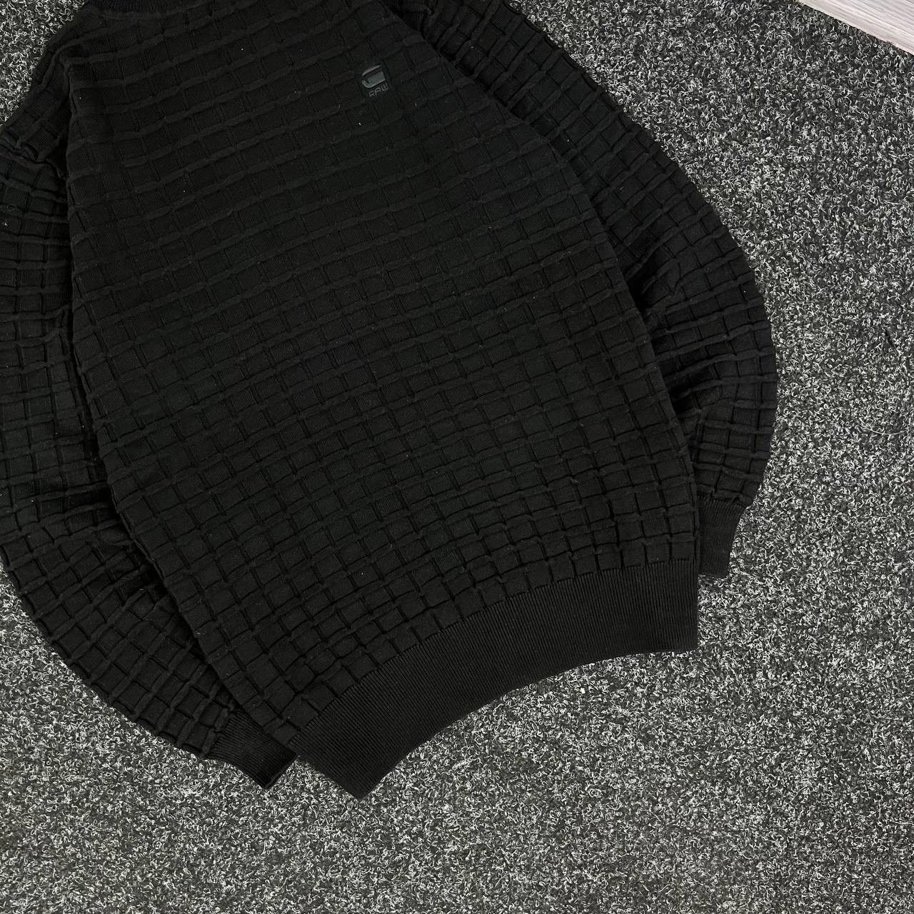 G-Star Y2k Spider Turtleneck Black Rare Knitwear Striped Avant Gard Size US S / EU 44-46 / 1 - 5 Thumbnail