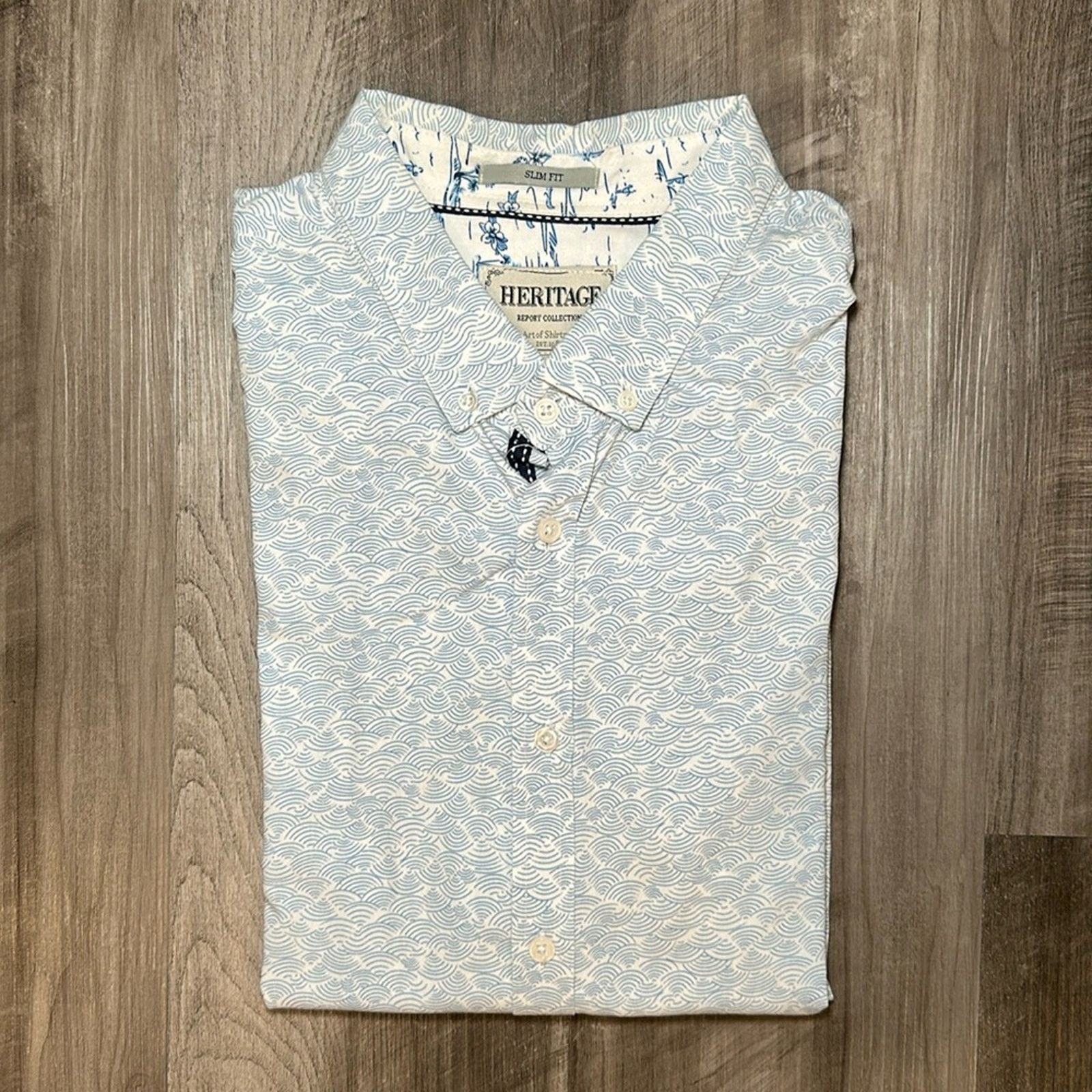 Report Collection Report Collection Heritage Slim Fit Short Sleeve - 2XL Size US XXL / EU 58 / 5 - 1 Thumbnail