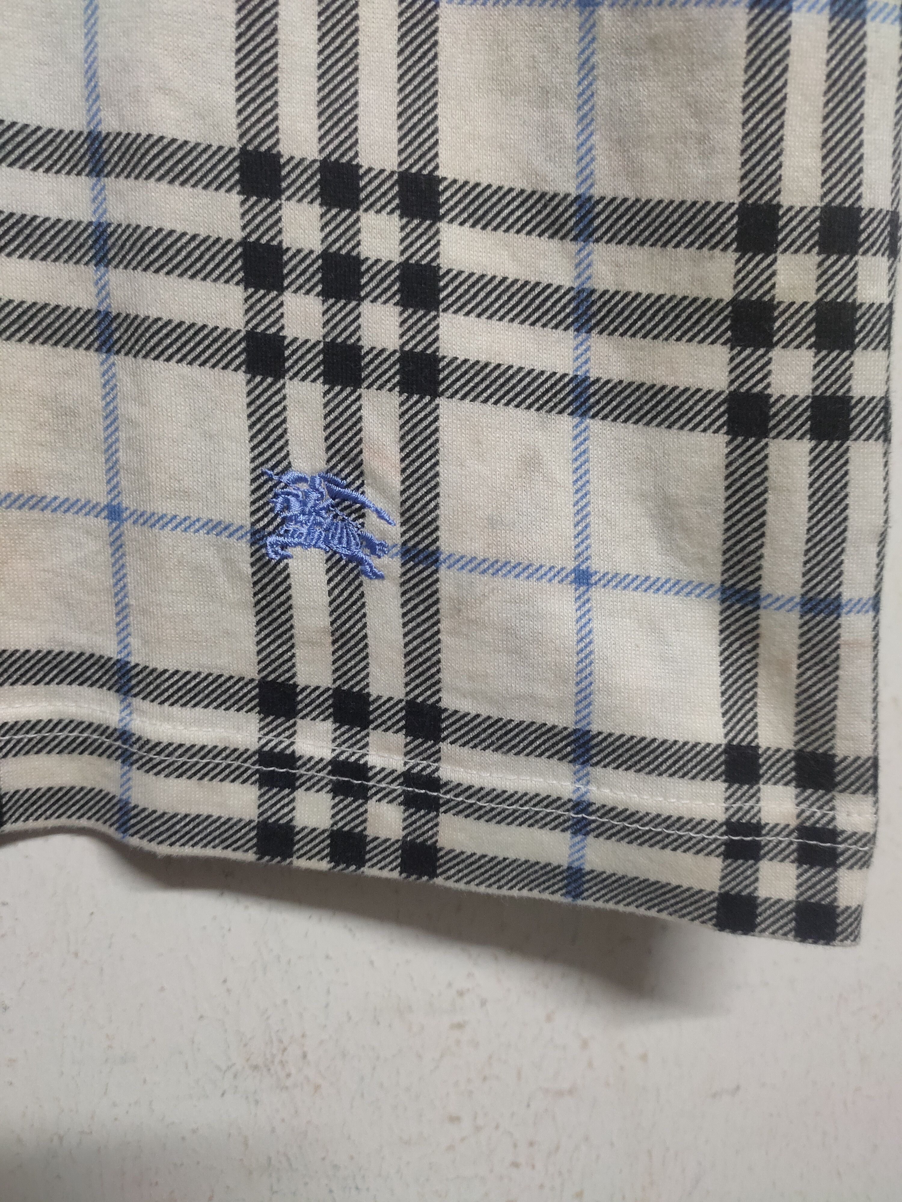 Burberry Vintage burberry checker tshirt Size US S / EU 44-46 / 1 - 6 Thumbnail