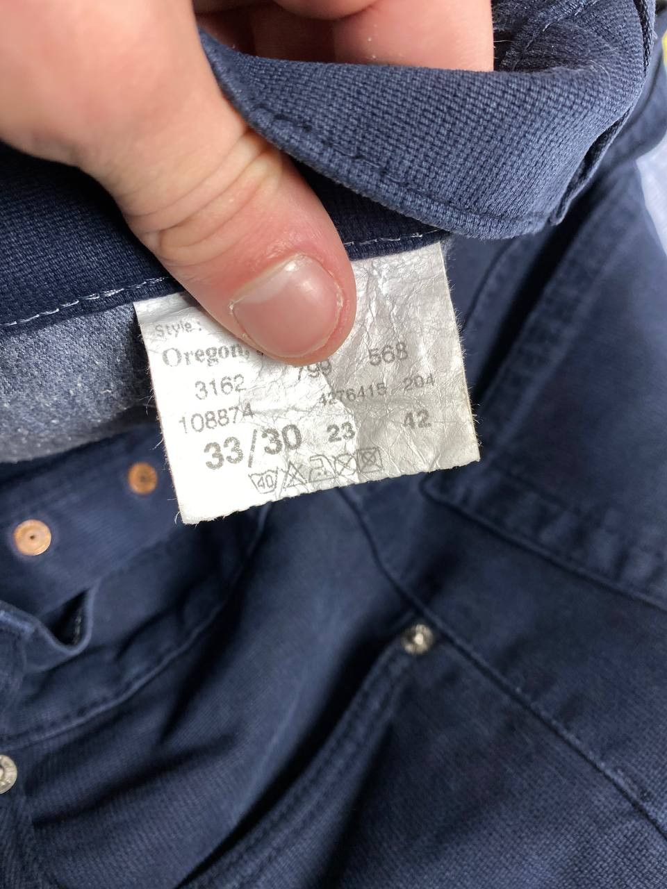 Mustang Mustang Jeans Y2K Pants Size US 33 - 18 Thumbnail