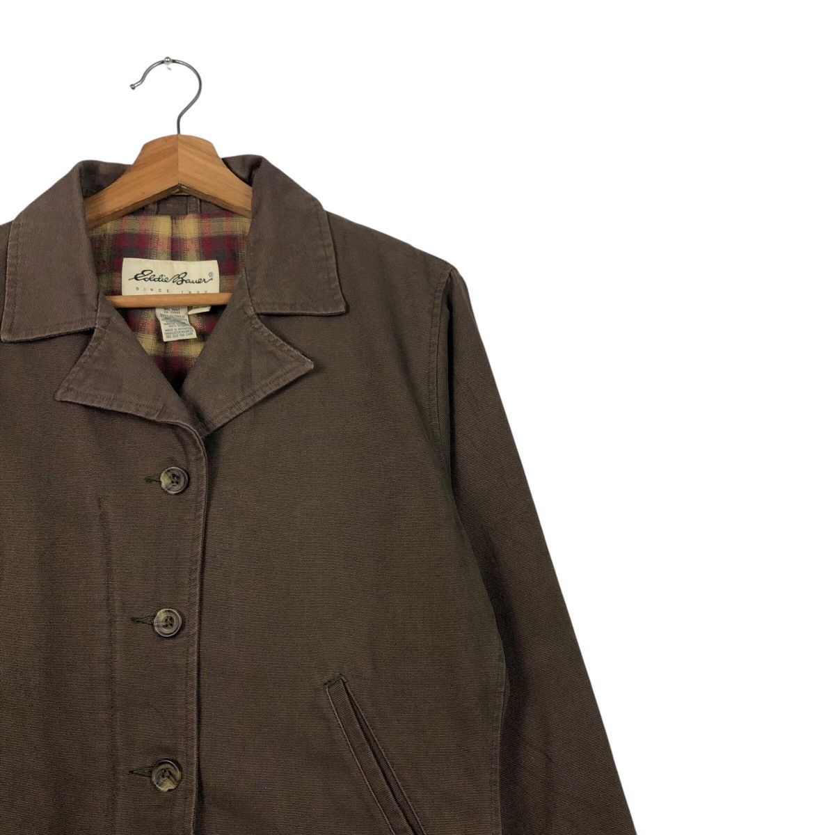 Japanese Brand Vintage Eddie Bauer Blanket Liner Coat Canvas Ranchwear Size US XS / EU 42 / 0 - 7 Thumbnail