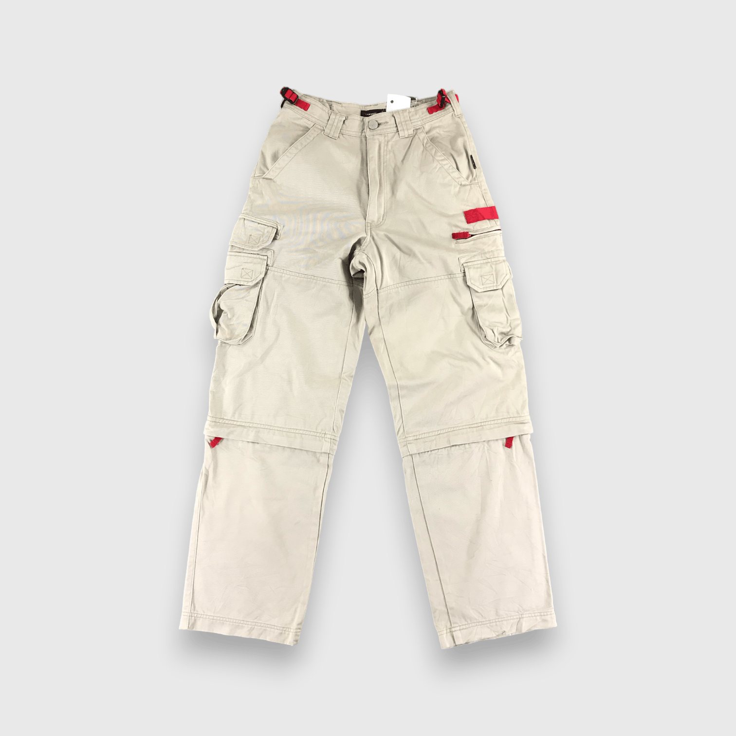 Transer Knee Zipper Cargo Pant-J189