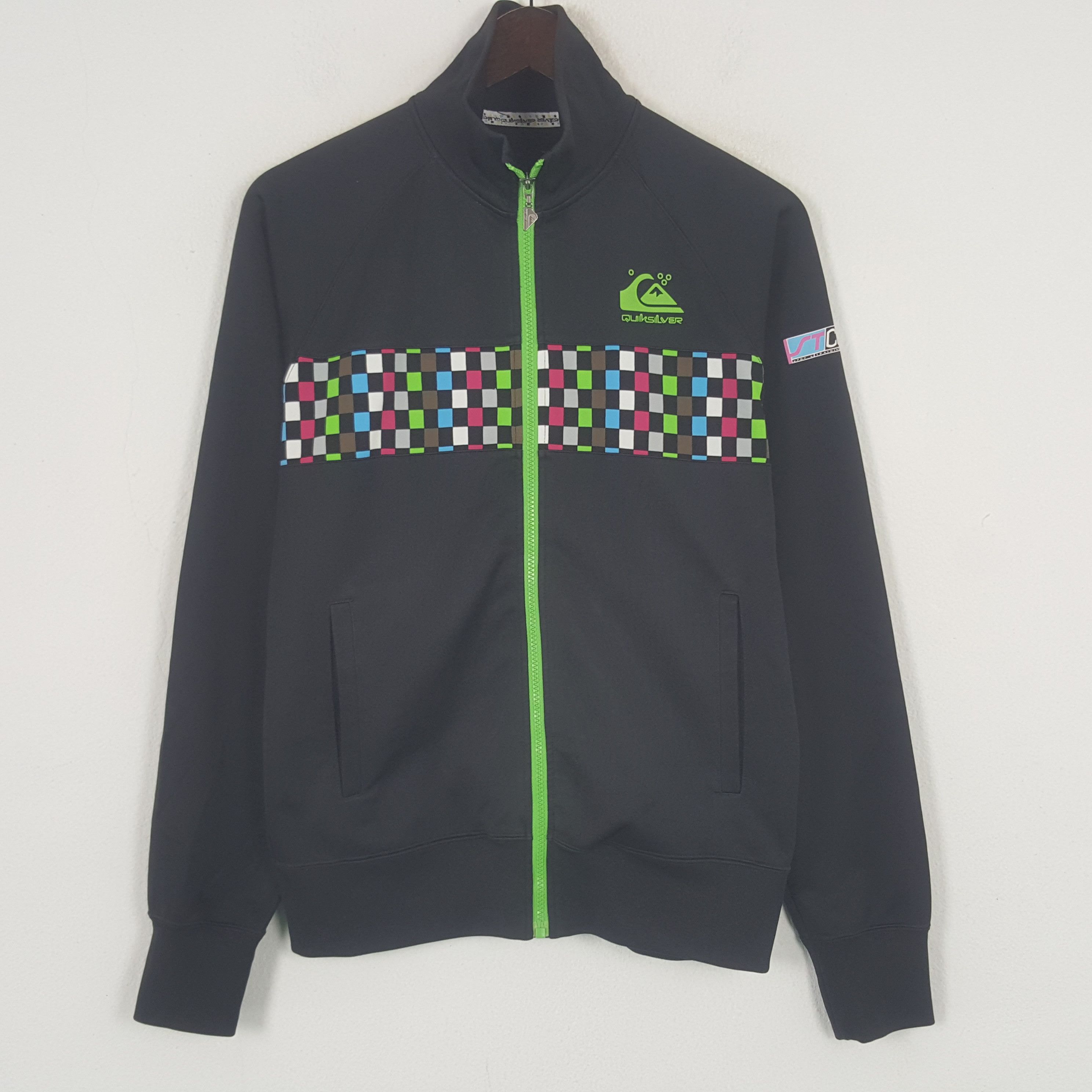 Quiksilver × Vintage Vintage Quicksilver Zipper Windbreaker Sweatshirt Size US S / EU 44-46 / 1 - 1 Thumbnail