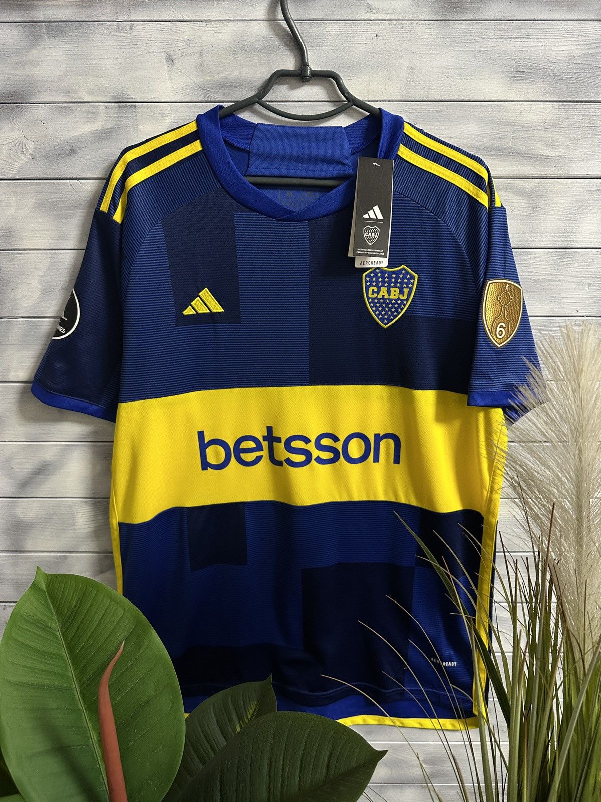 Adidas Rare New Soccer Jersey Boca Juniors Adidas 2023. Size US XL / EU 56 / 4 - 1 Thumbnail