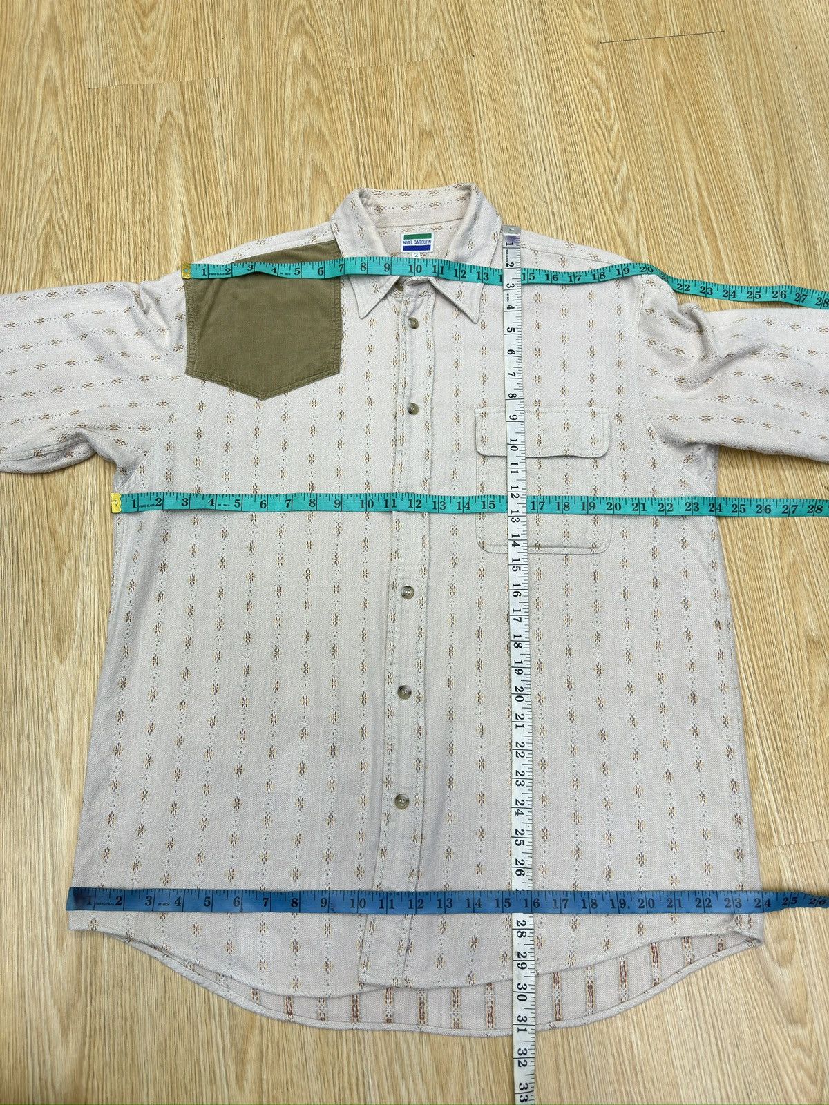 Nigel Cabourn Rare Nigel Cabourn Vintage Flannel Corduroy Patchwork MJ111 Size US M / EU 48-50 / 2 - 4 Thumbnail