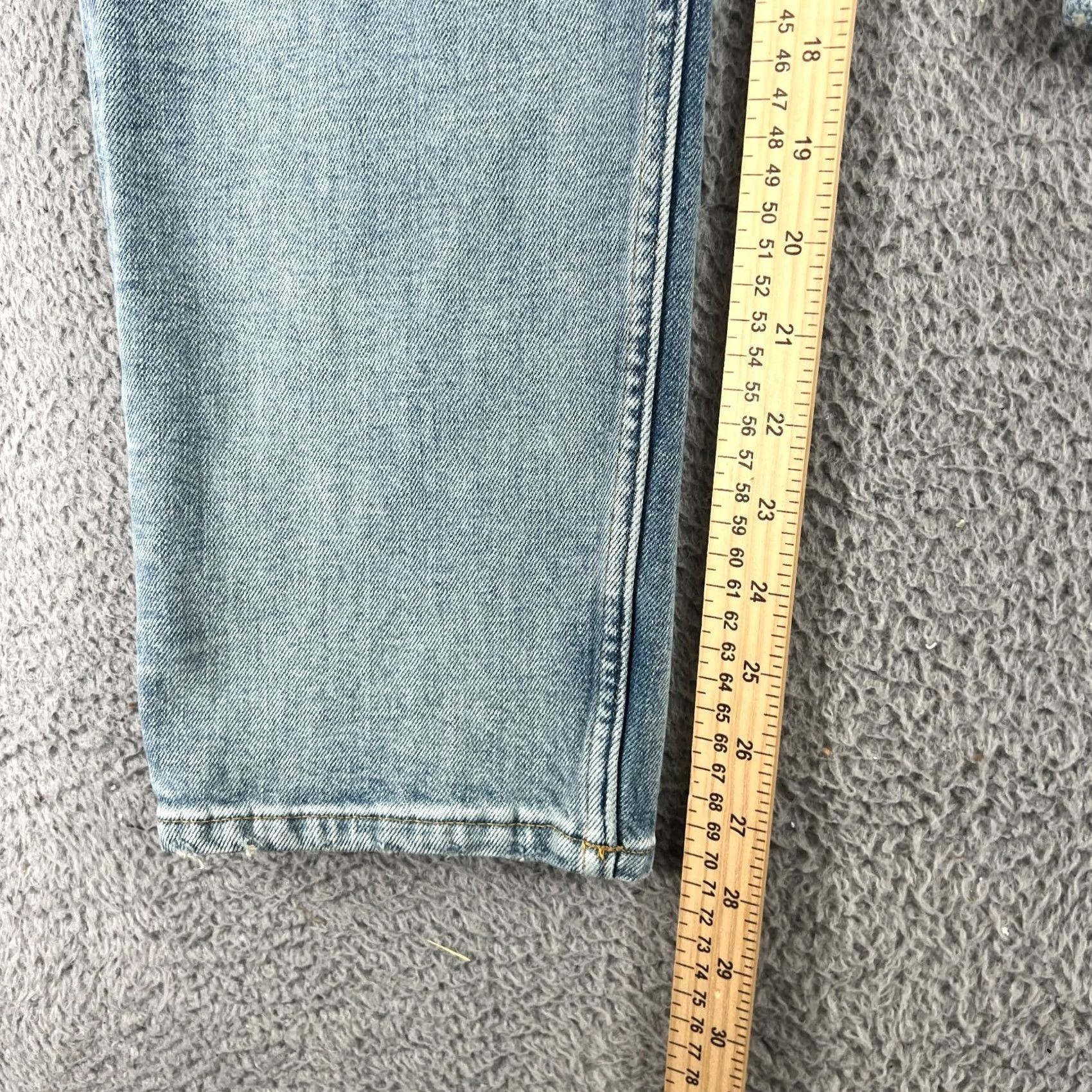 Everlane Everlane Jeans Women’s 32 The Way-High Slim Denim Pants Light Wash City Everyday Classic 5-Pocket Women’s Slim Jeans Mens? Size 24" / US 00 / IT 34 - 3 Thumbnail