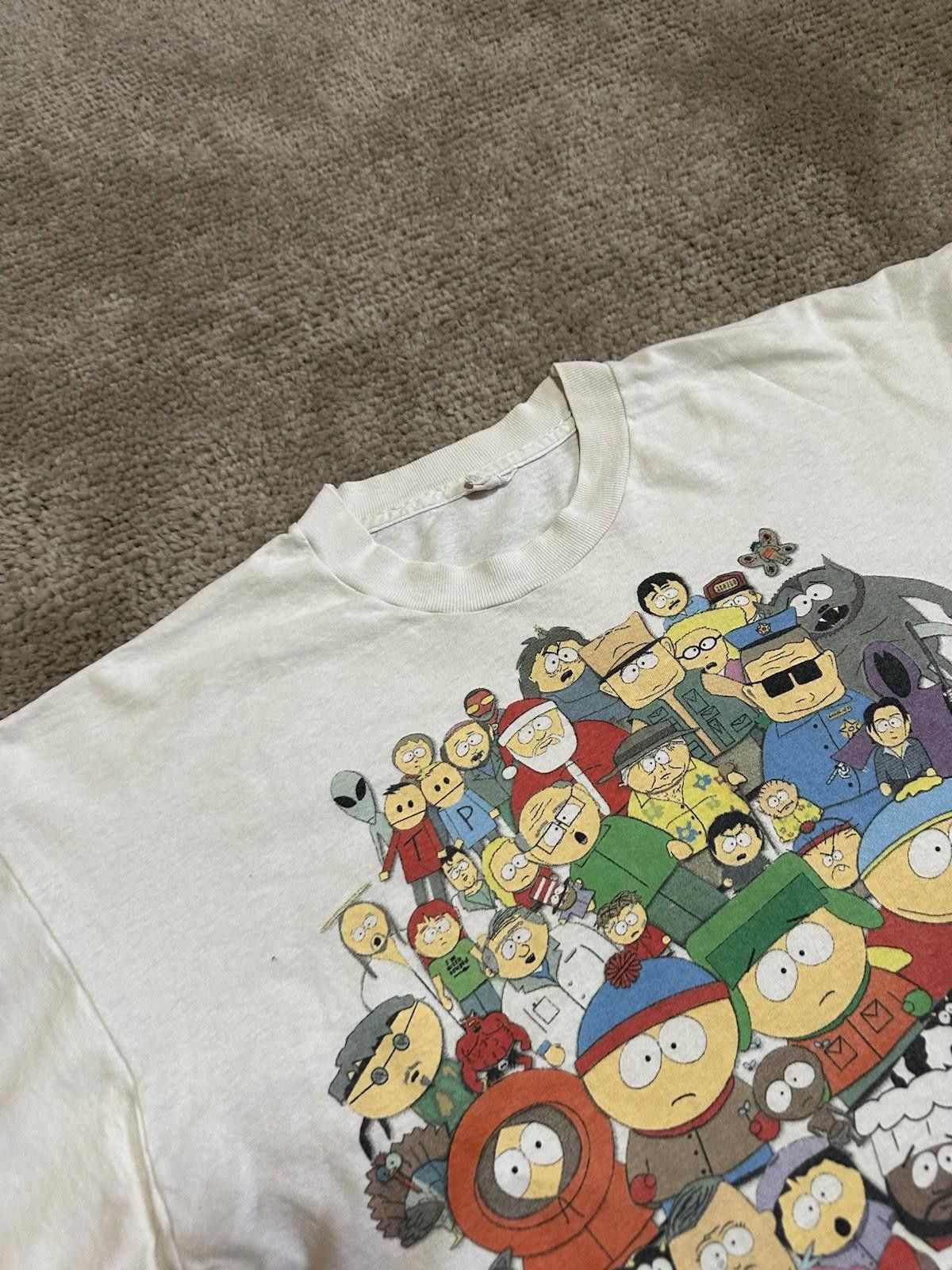 Vintage Vintage Screen Stars South Park T-Shirt 1998 Sz M Size US M / EU 48-50 / 2 - 7 Thumbnail