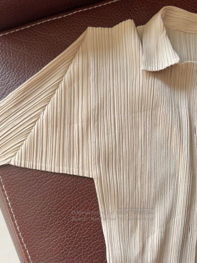 Issey Miyake Issey Miyake Gold Lapel Jacket Size M / US 6-8 / IT 42-44 - 2 Thumbnail