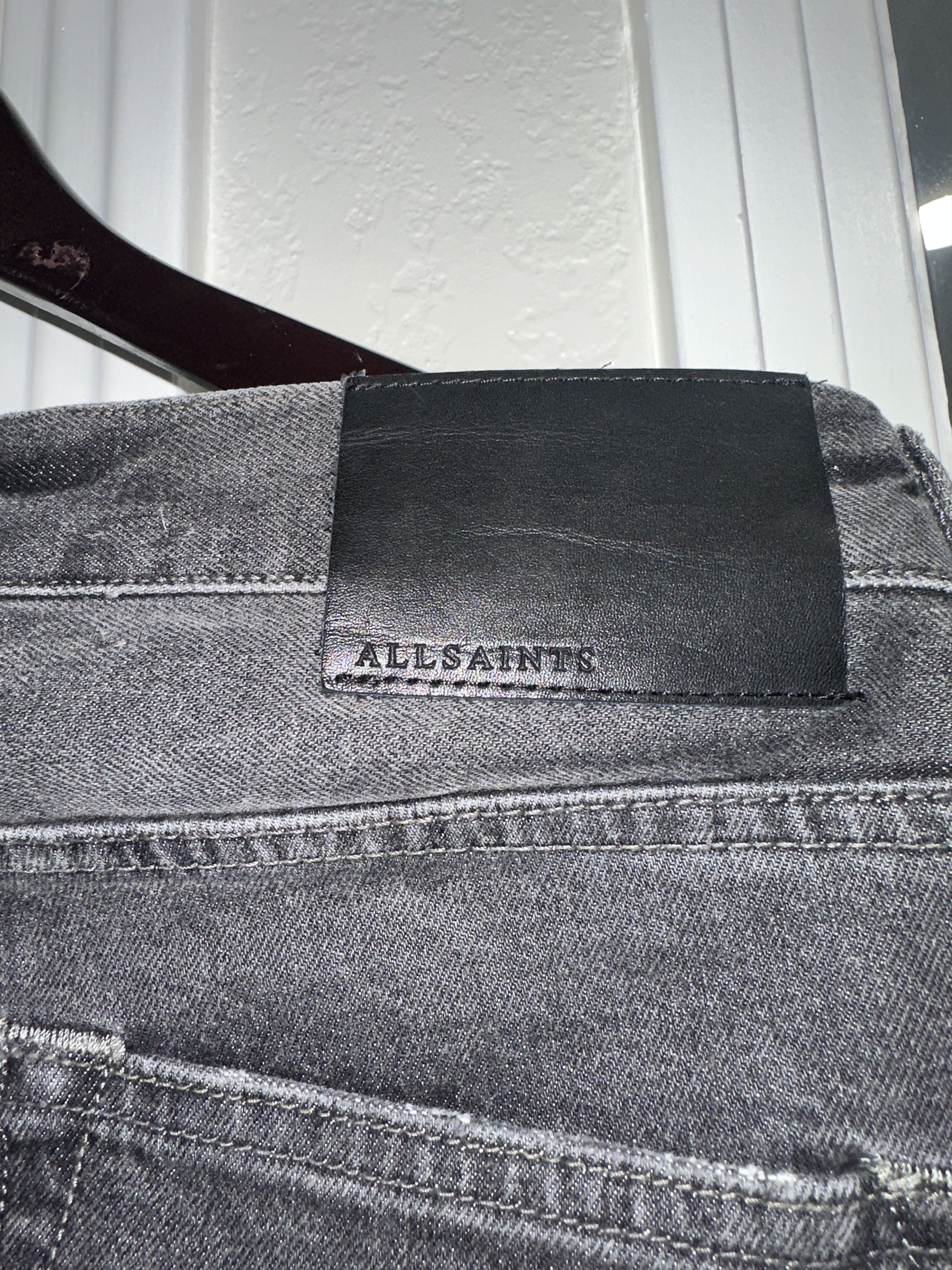 Allsaints All Saints Cigarette Jeans Size US 31 - 3 Thumbnail