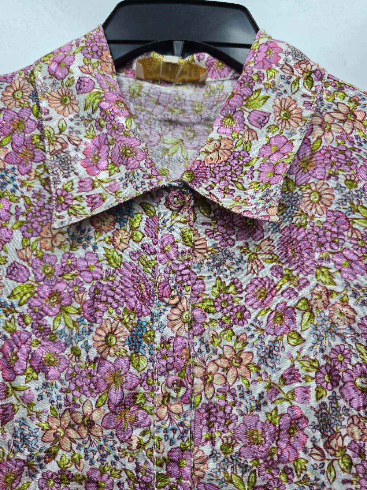 Other By Timo Floral Print High Neck Smock Dress Size S / US 4 / IT 40 - 4 Thumbnail