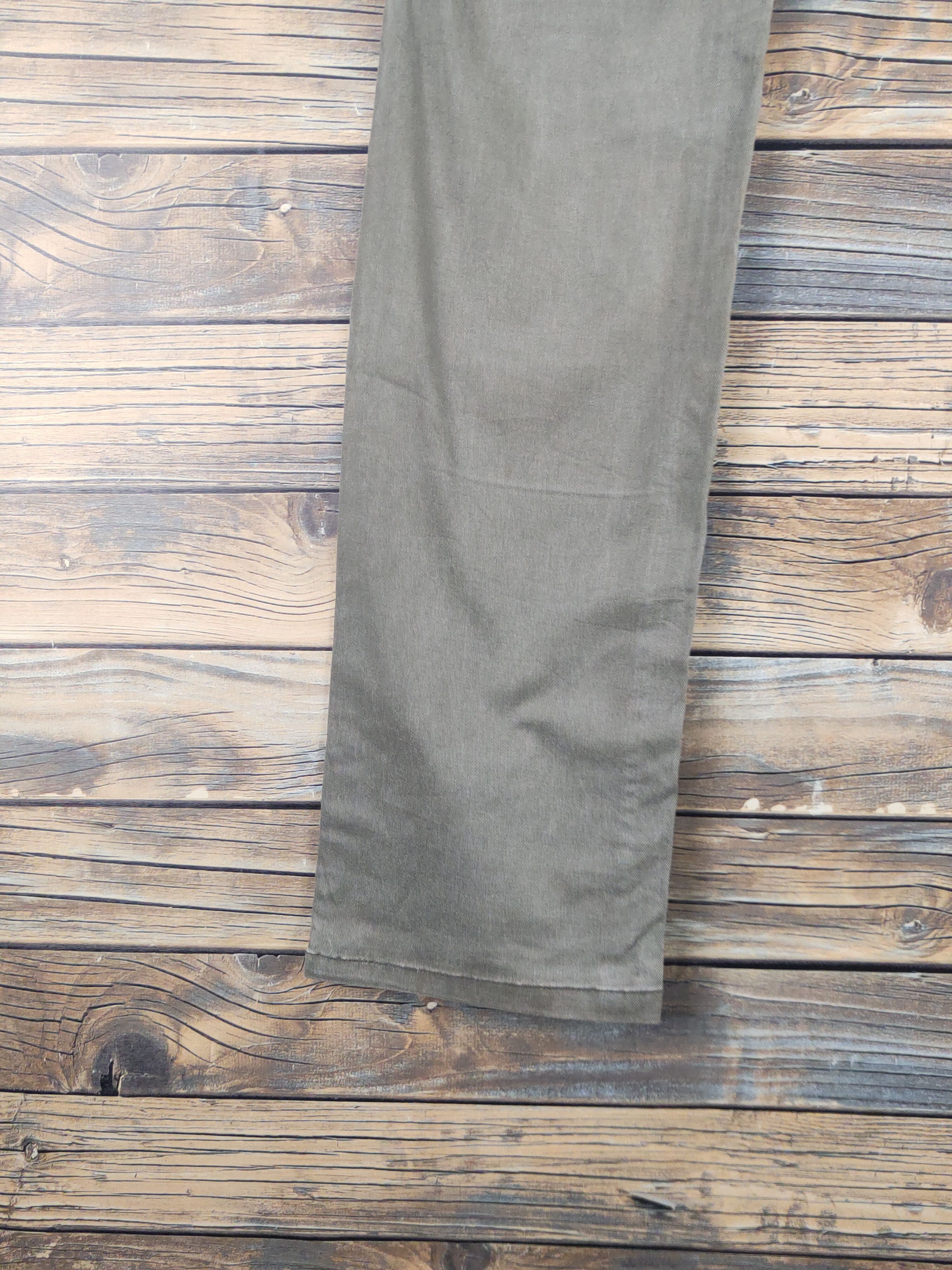 Japanese Brand DL Uniqlo Olive Multipocket Tactical Cargo Pants #1531 Size 28" / US 6 / IT 42 - 9 Thumbnail