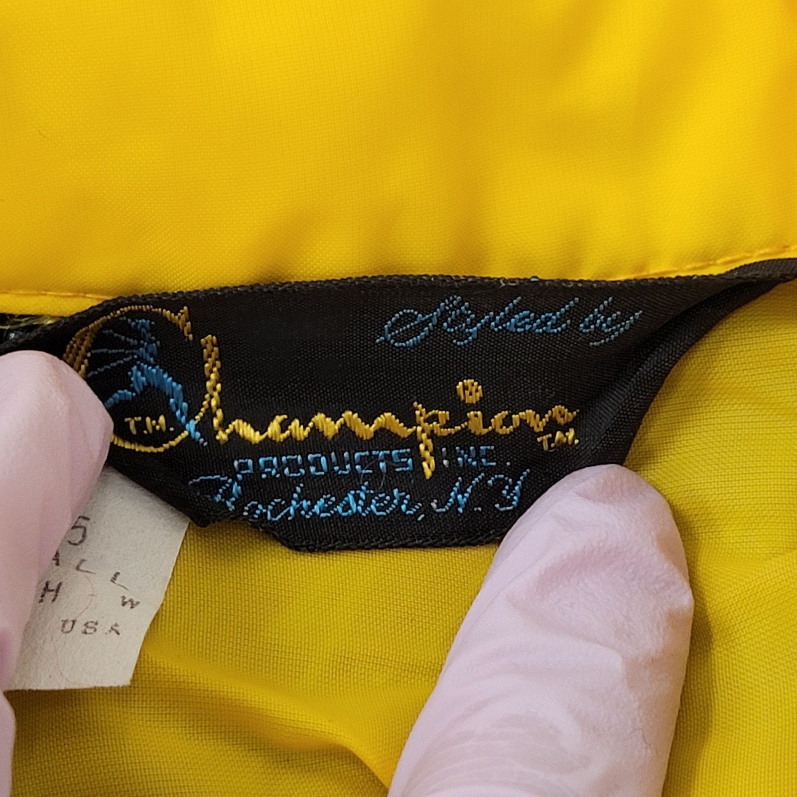 Champion Vintage 60s Champion Coach Jacket XS/S 19x29 Yellow Size US S / EU 44-46 / 1 - 7 Thumbnail