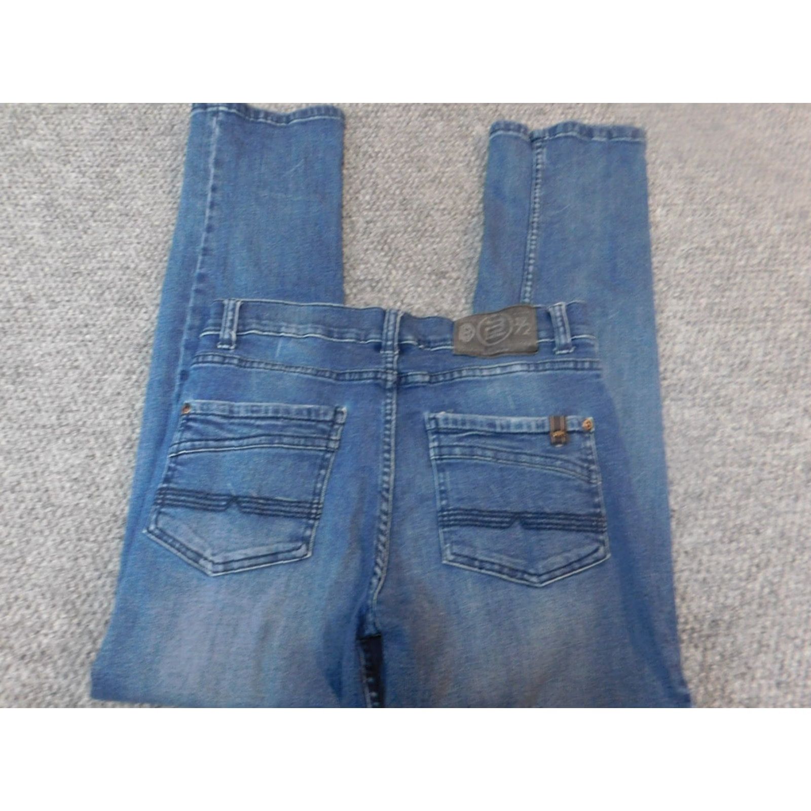 Buffalo David Bitton Buffalo by David Bitton Womens Jeans 26x26 Denim Straight Regular Blue Cotton 26 in Inseam Zipper Pockets Size 26" / US 2 / IT 38 - 4 Thumbnail