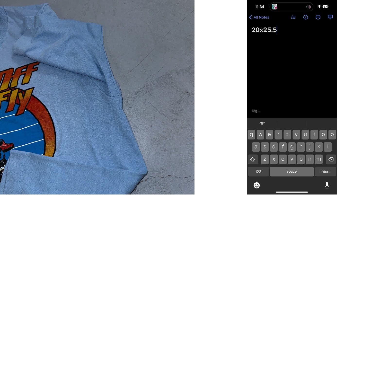 Vintage VINTAGE Screen Stars Motorcycle Ninja 80s VTG T Shirt Short Sleeve Crew Neck L Blue Mens Graphic Print 80s Theme Size US L / EU 52-54 / 3 - 8 Thumbnail