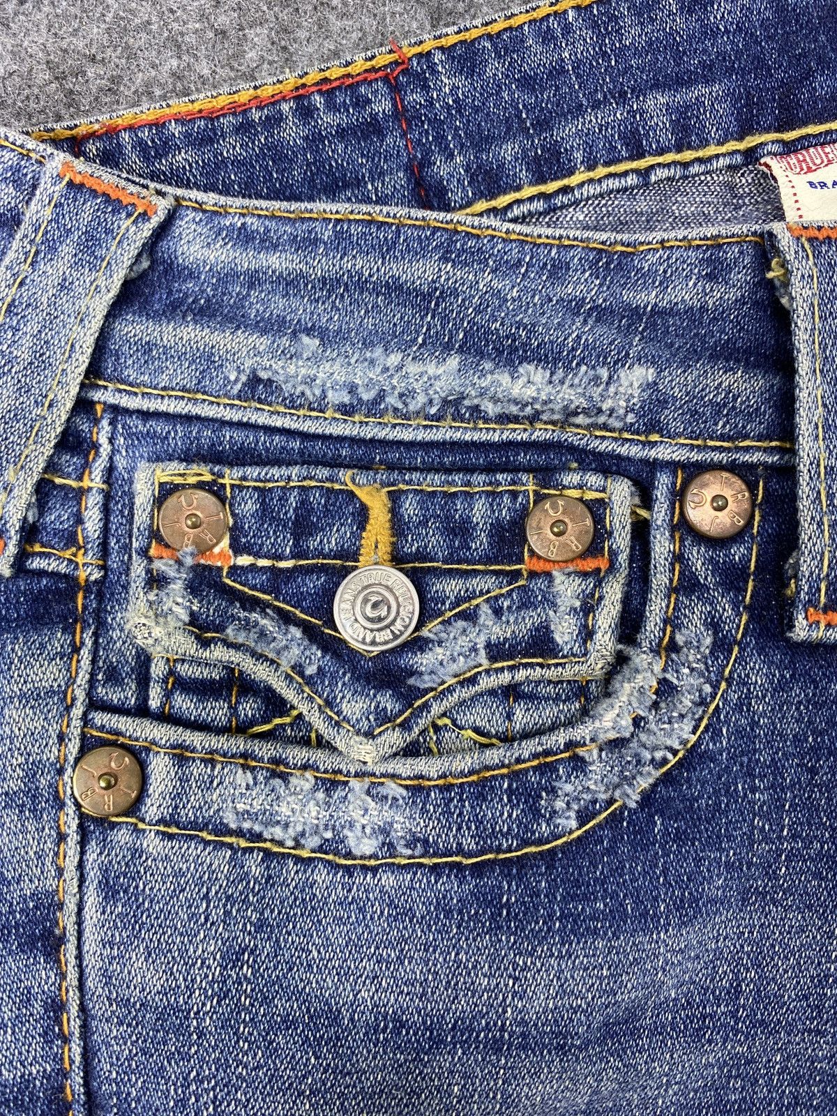 If Six Was Nine × True Religion True Relegion flare jeans - J1117 Size US 27 - 4 Thumbnail