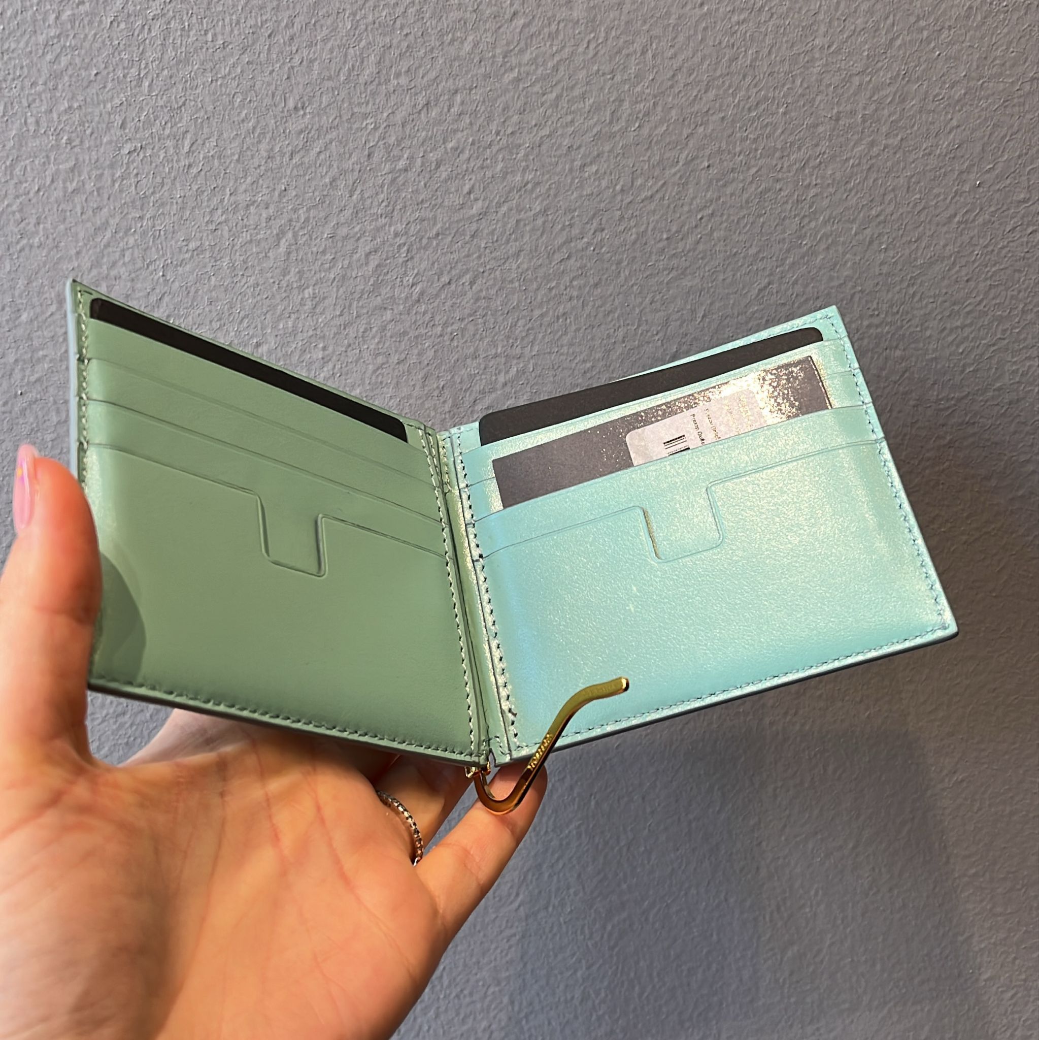 Tom Ford o1loc1c0825 Y0231 Size: OS / Wallet in Light Blue Size ONE SIZE - 2 Thumbnail