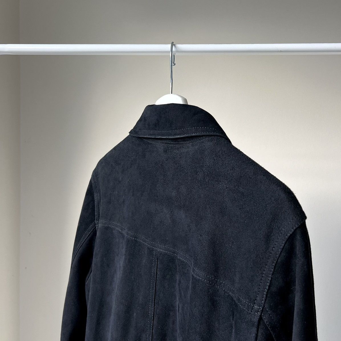 Saint Laurent Paris Saint Laurent Suede Jacket 52 Size US L / EU 52-54 / 3 - 8 Thumbnail