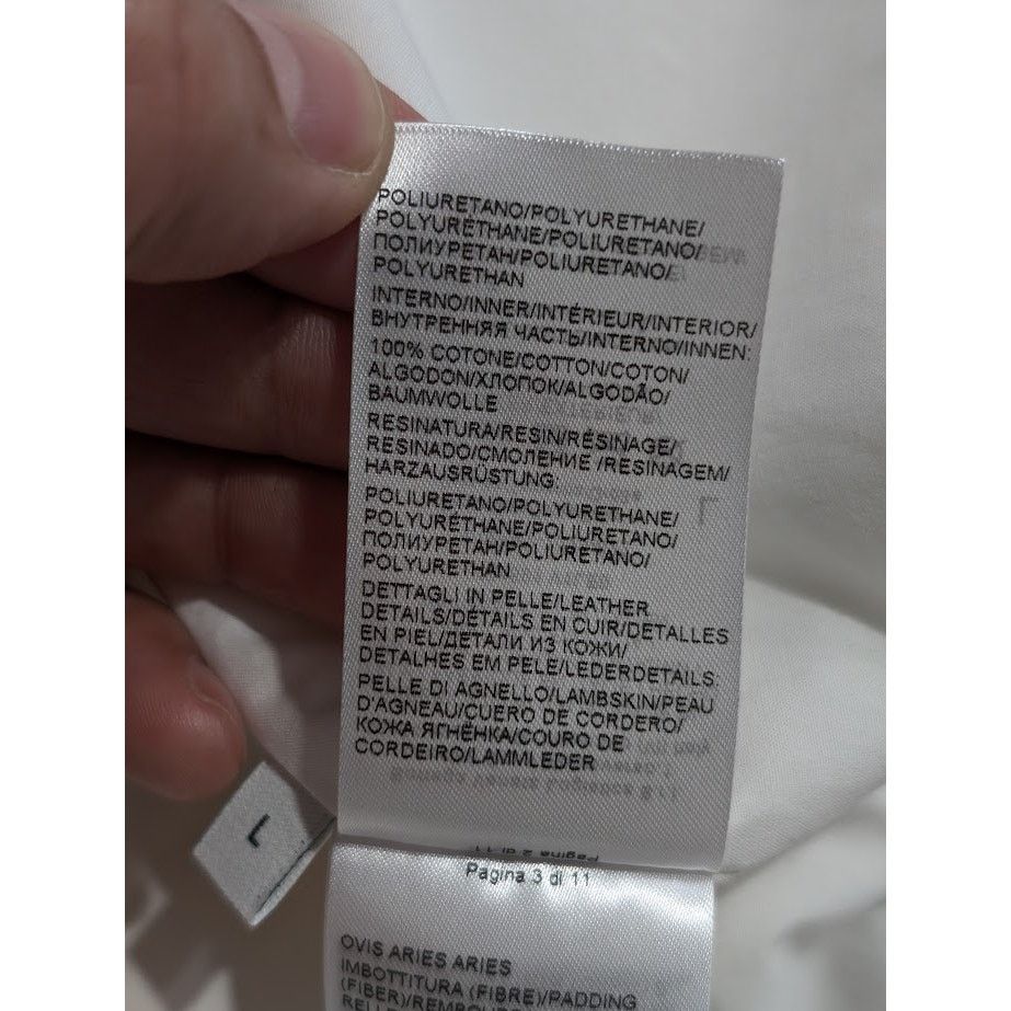 Bottega Veneta o1rshd1 Organic Frosted Poplin Gilet in Chalk Size US L / EU 52-54 / 3 - 18 Thumbnail