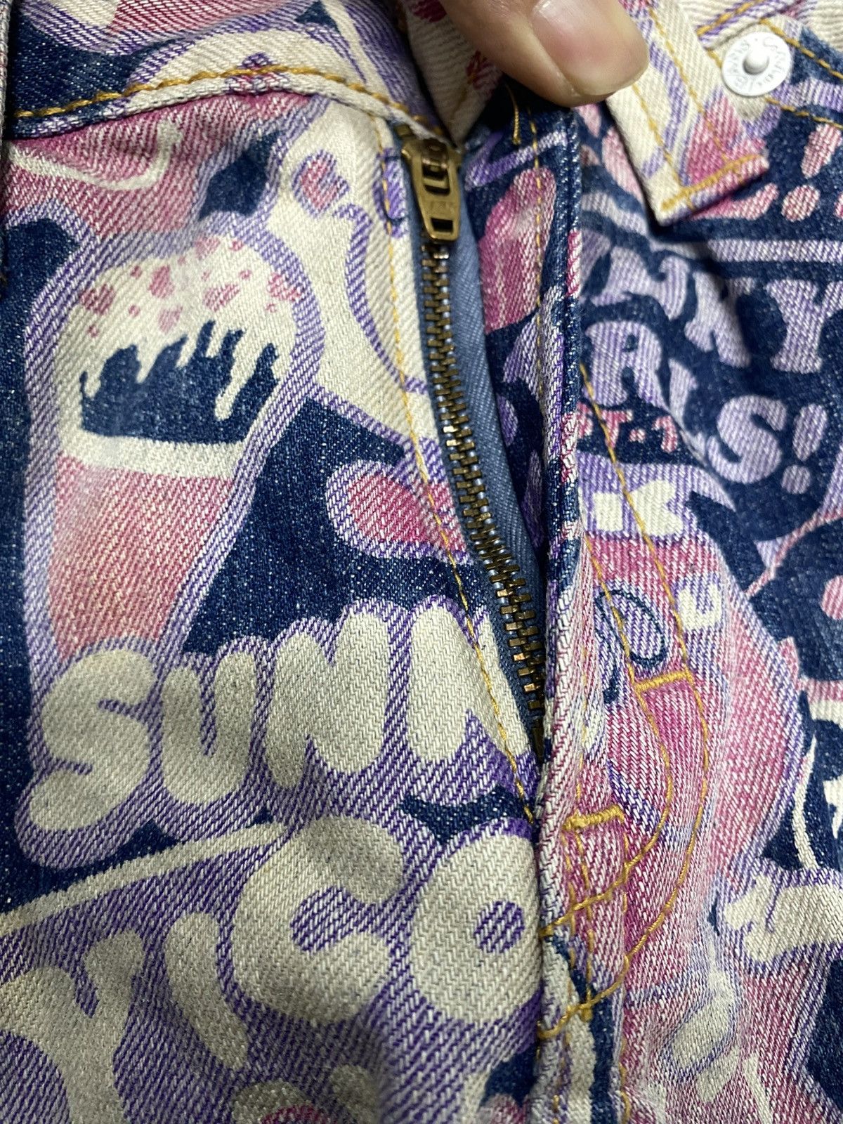 Hysteric Glamour Vintage Co&Lu Japan OVP Hysteric Style Denim Jeans Size US 32 / EU 48 - 8 Thumbnail