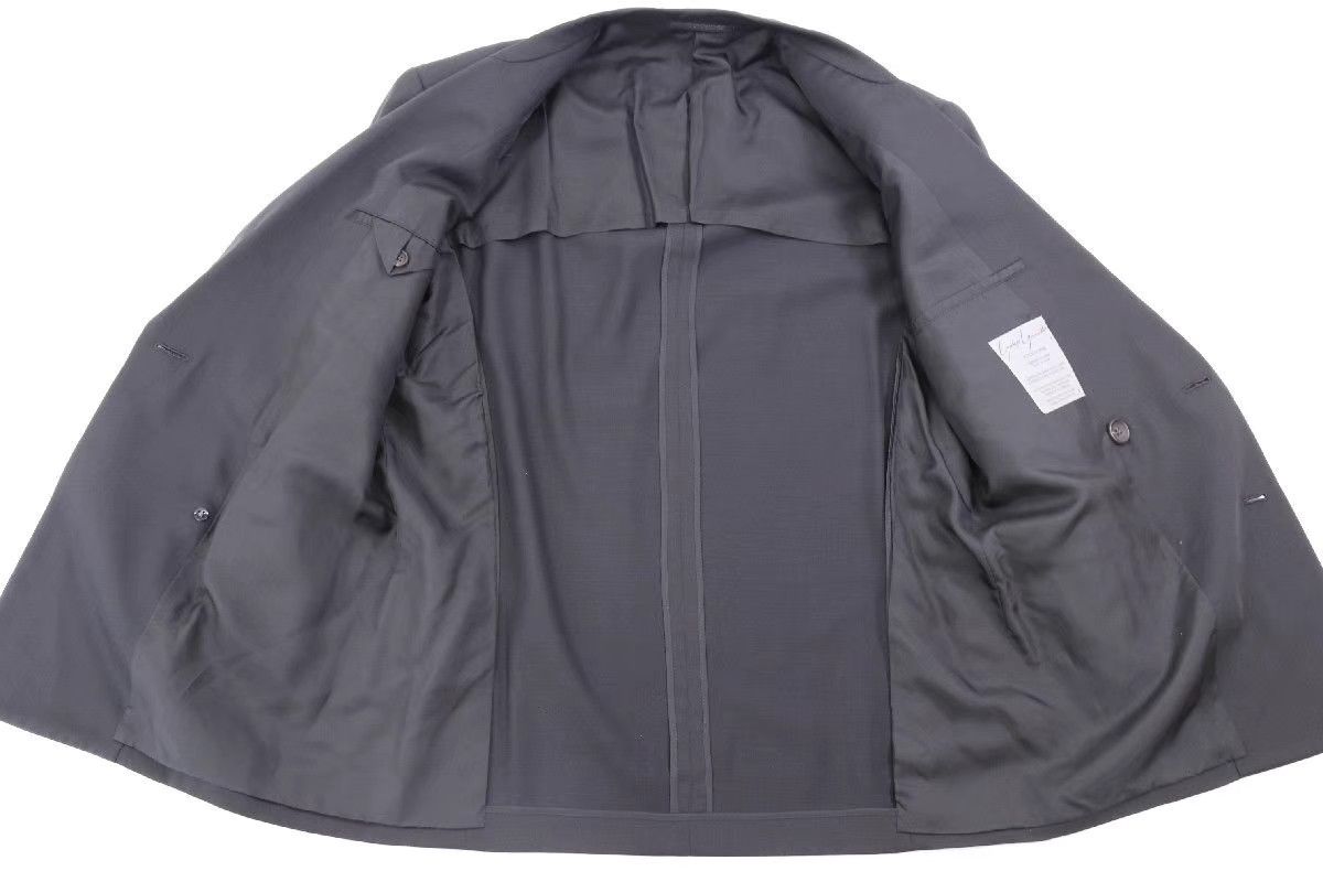 Yohji Yamamoto Yohji Yamamoto Pour Homme Black Suit Set K11 Size US S / EU 44-46 / 1 - 2 Thumbnail