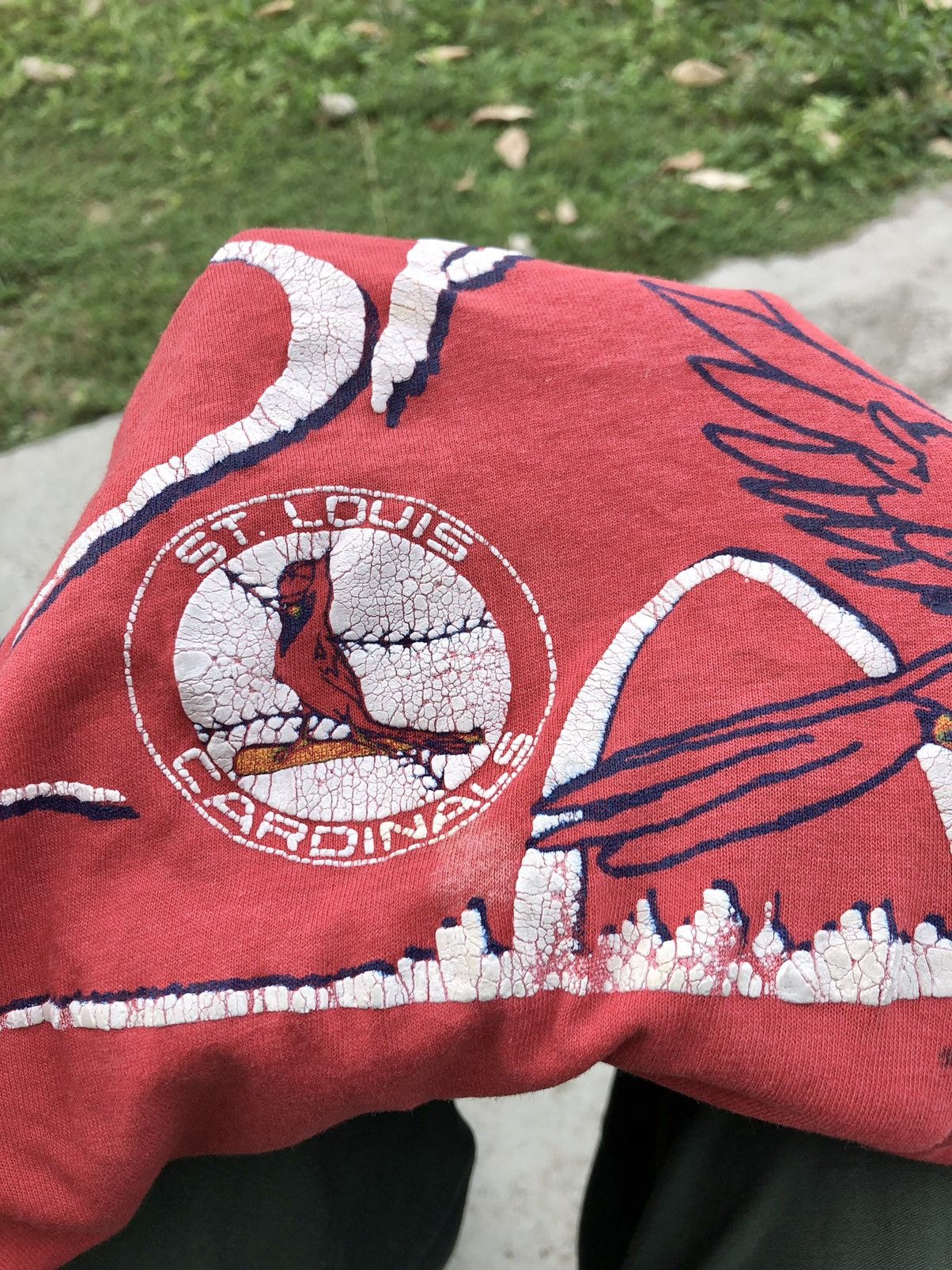 MLB VINTAGE 80s ST LOUIS CARDINALS TEE Size US M / EU 48-50 / 2 - 6 Thumbnail