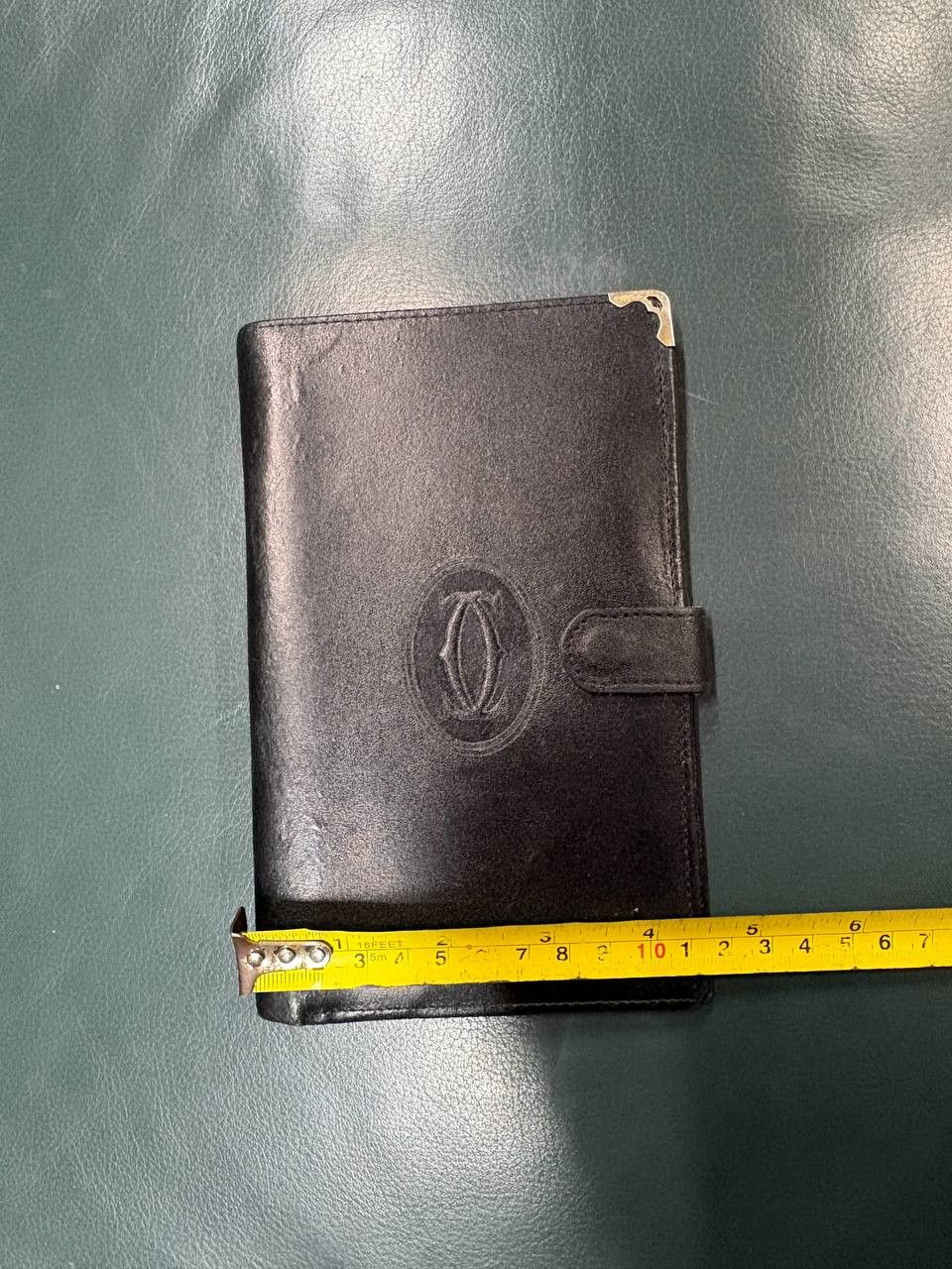 Cartier Vintage Cartier Black Leather Long Bifold Wallet Card Holder Size ONE SIZE - 15 Thumbnail