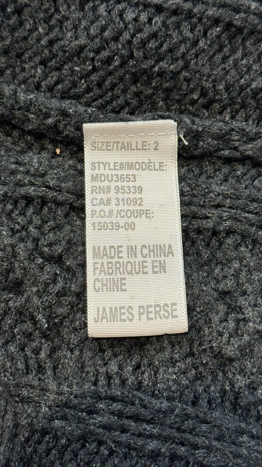 James Perse James Perse Chunky Knit Cable Sweater - Size 2 (M) Size US M / EU 48-50 / 2 - 5 Thumbnail
