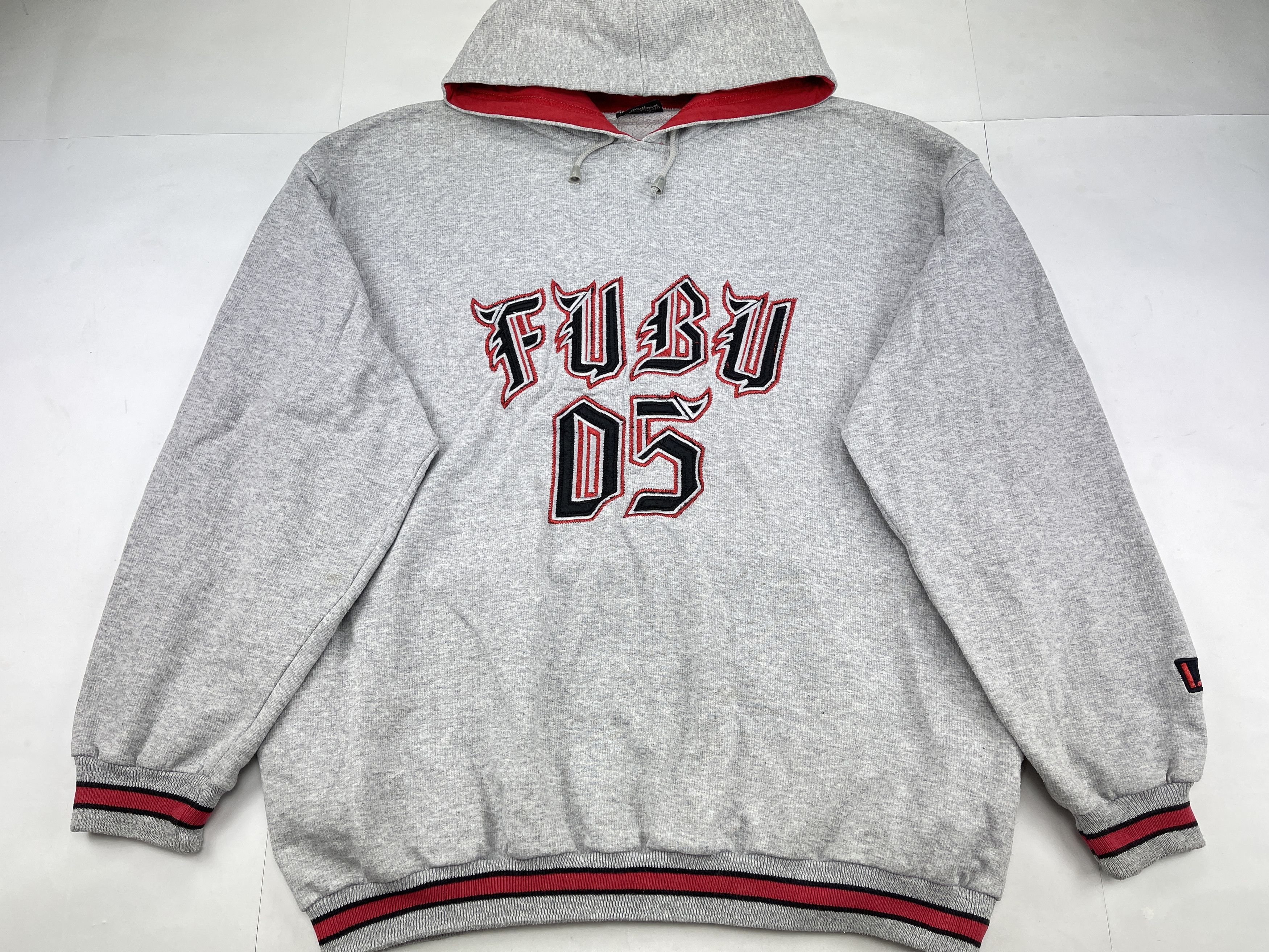 FUBU hoodie vintage 90s hip hop sweatshirt 1990s Y2K XXL
