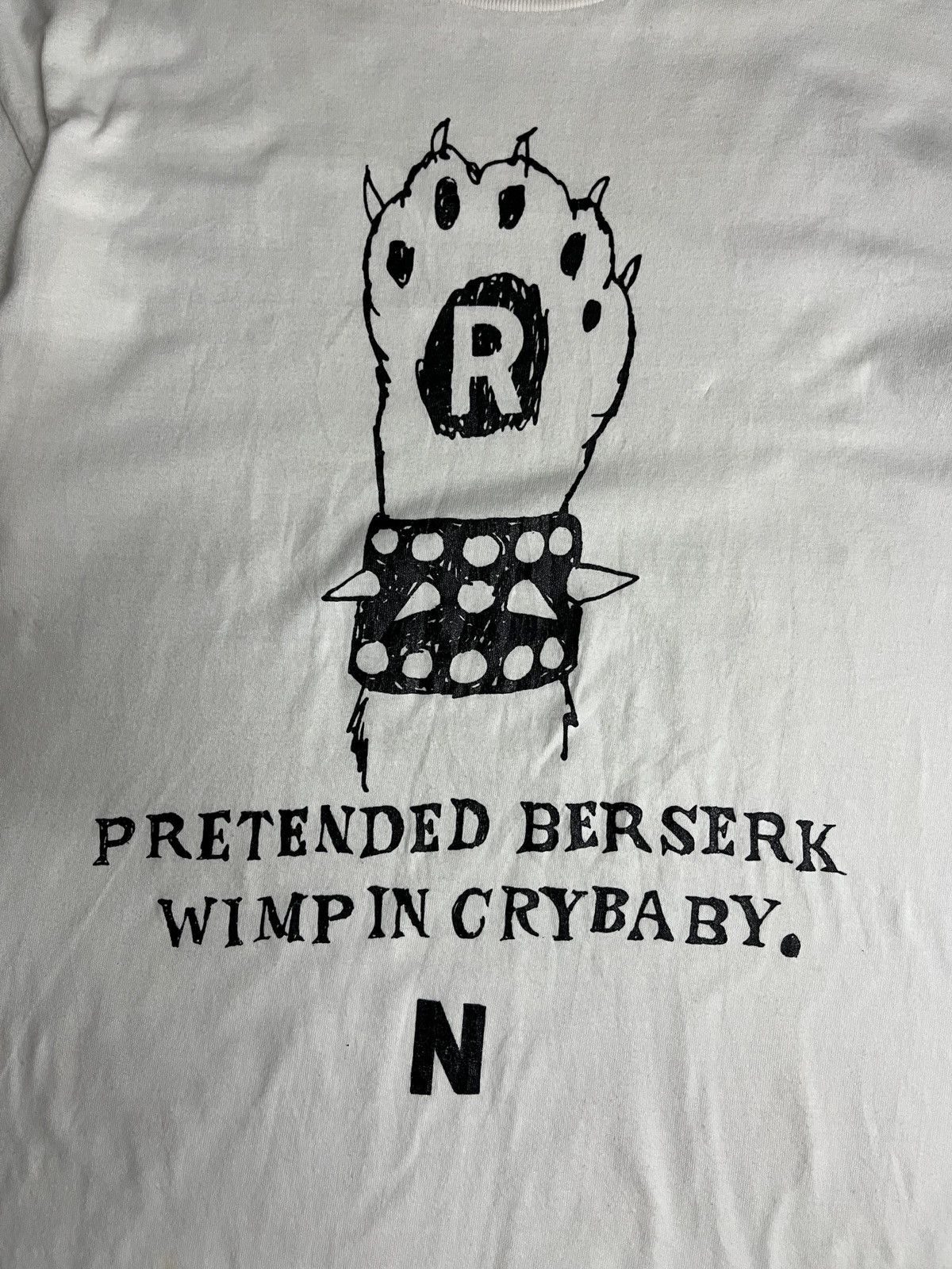 Hysteric Glamour JAPANESE BRAND RNA SLANG SKULL PUNK TSHIRT Size US M / EU 48-50 / 2 - 3 Thumbnail