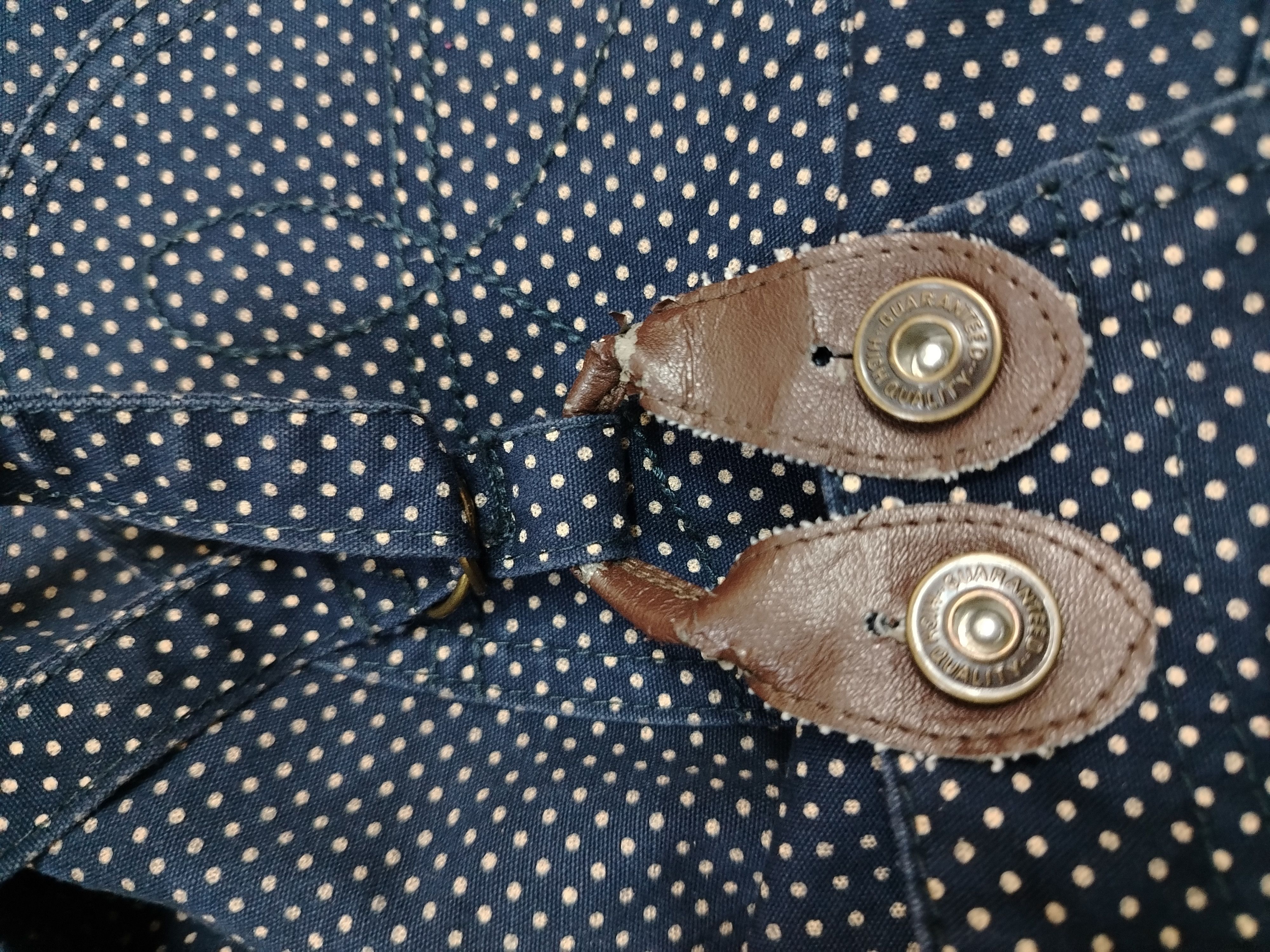Grailed Raw Edge polkadot overall Size 34" / US 12 / IT 48 - 4 Thumbnail