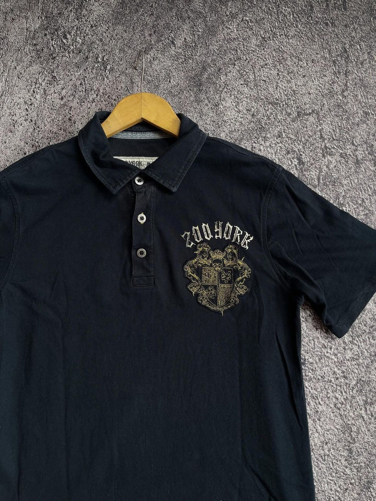 Japanese Brand Y2K Zoo York ifsixwasnine style polo shirt Size US M / EU 48-50 / 2 - 3 Thumbnail