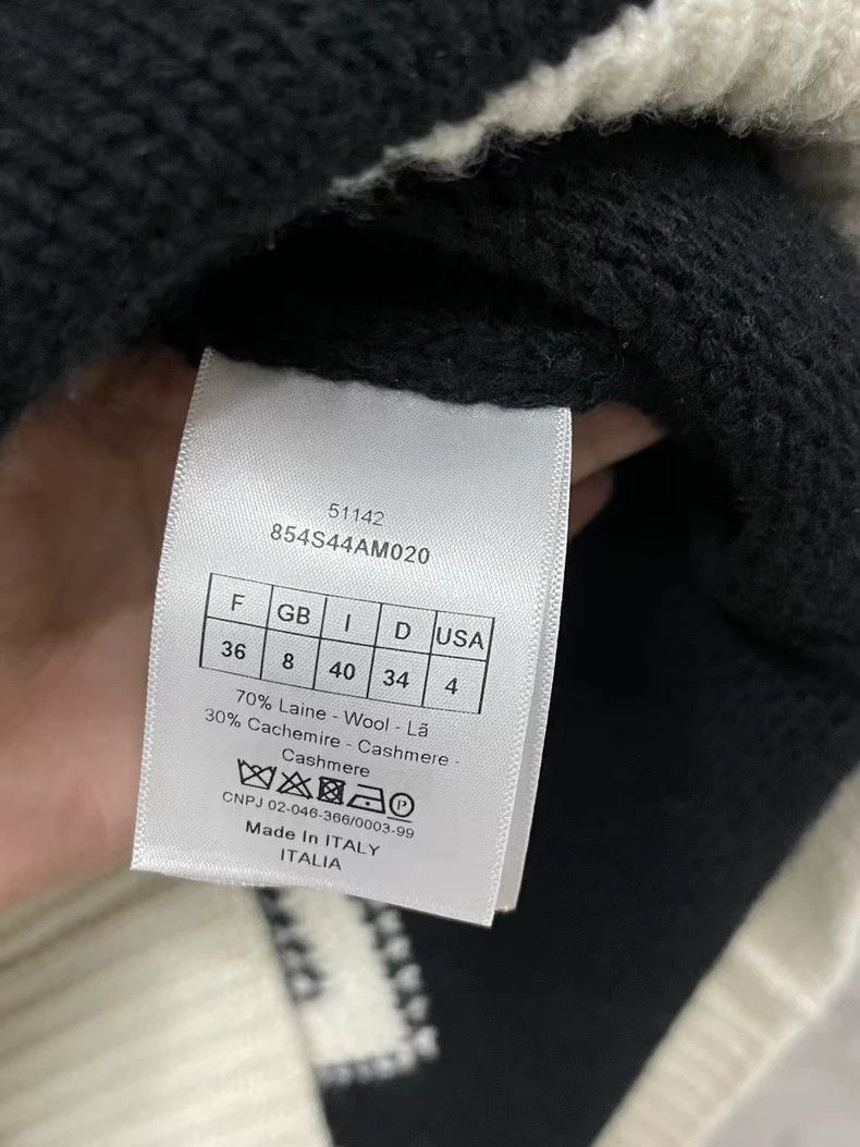 Dior Dior Black and White Panda Sweater-2505 Size US S / EU 44-46 / 1 - 7 Thumbnail