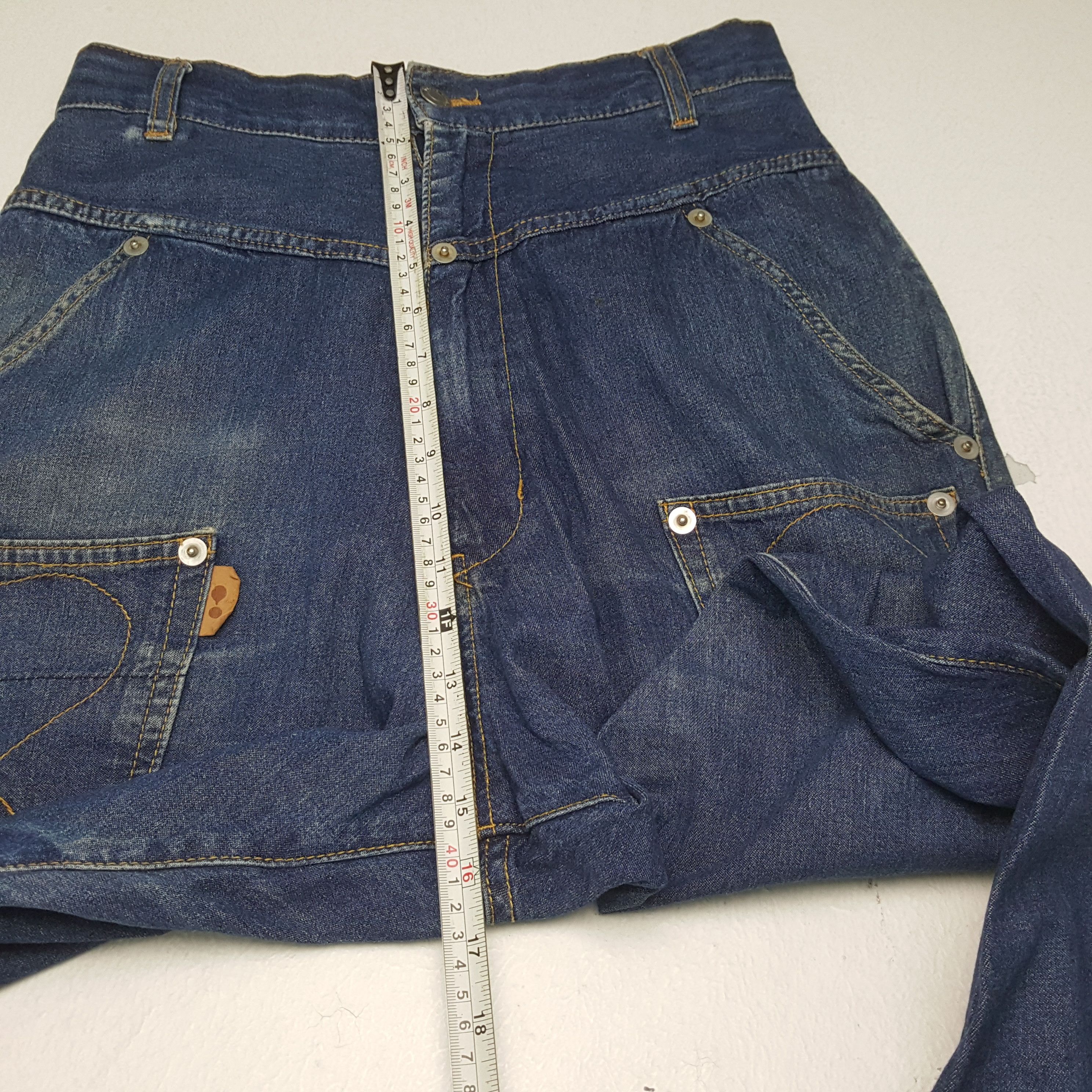Issey Miyake × Vintage × mercibeaucoup MERCIBEAUCOUP by ISSEY MIYAKE Japanese Designer Brand Jeans Size US 27 - 8 Thumbnail