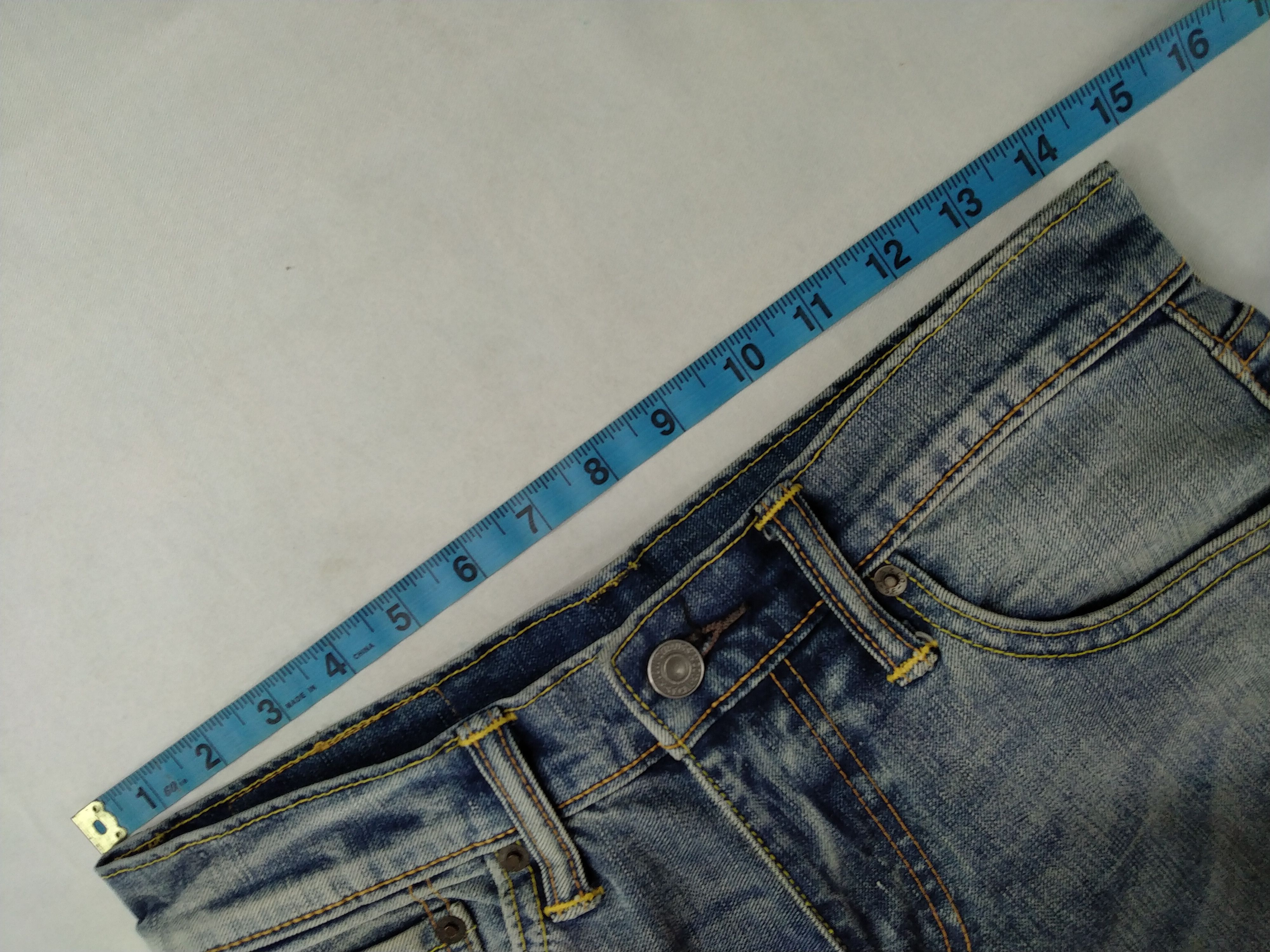 Levi's Blue/Indigo Distressed Vintage Levi's 511 29x31 Denim -JG020 Size US 29 - 5 Thumbnail
