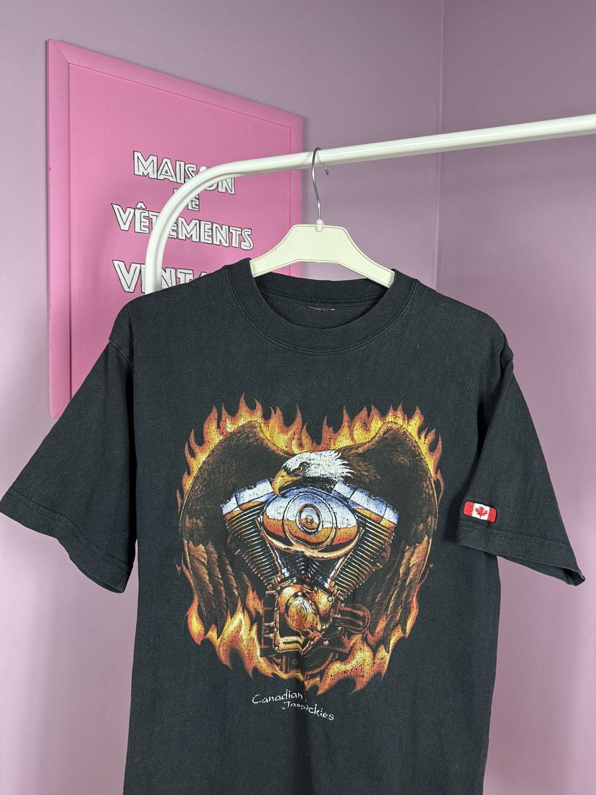 Other Canadian Rockies Jasper Copper Vintage Tee Bike Flame Size US M / EU 48-50 / 2 - 3 Thumbnail