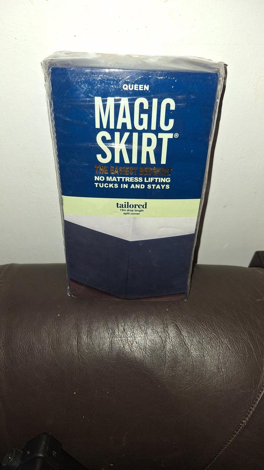 Designer MagicSkirt Q Navy Tailored 15" Drop Wrap Around New Size ONE SIZE - 1 Thumbnail