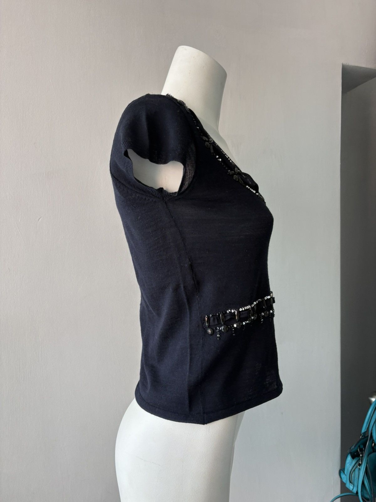 Alberta Ferretti Alberta Ferretti wool blouse Size S / US 4 / IT 40 - 10 Thumbnail