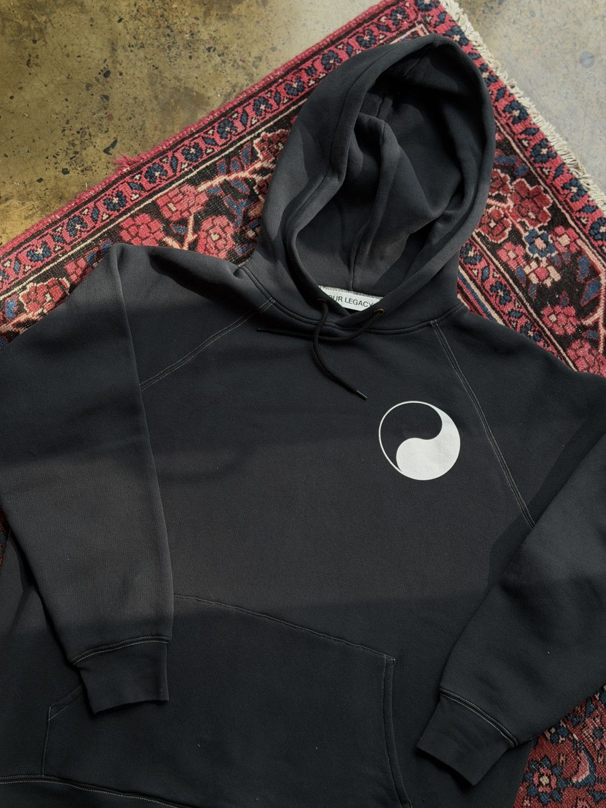 Our Legacy × Stussy Our Legacy x Stussy Work Shop Black Scuba Zip