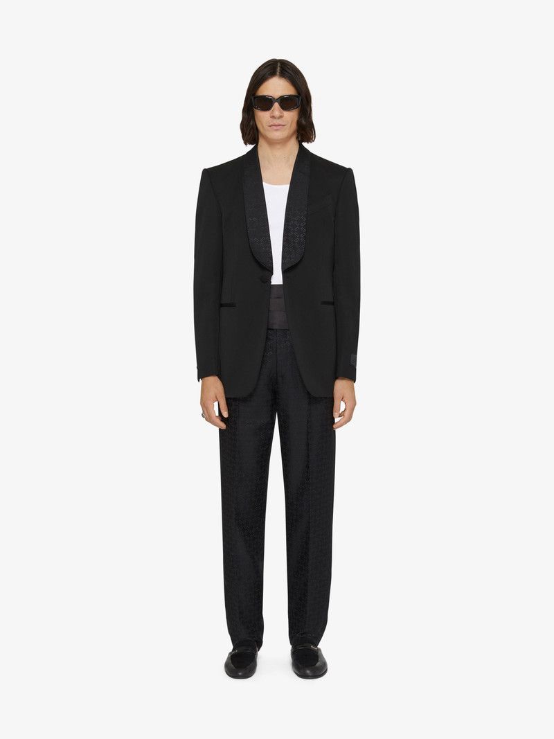 Givenchy o1n1vont0326 Slim Fit Tailored Pants in Black Size US 34 / EU 50 - 2 Thumbnail
