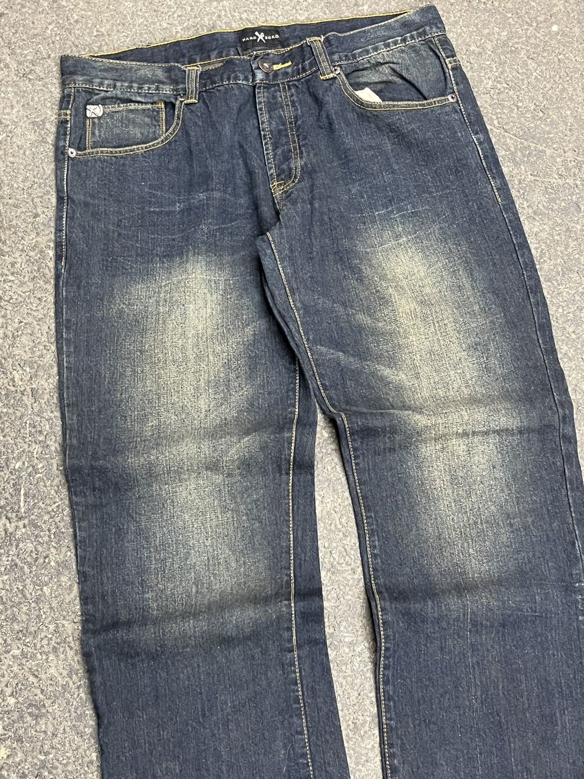 Ecko Unltd. × Vintage Y2k baggy fit faded dark wash denim skater hype rare drill Size US 36 / EU 52 - 2 Thumbnail