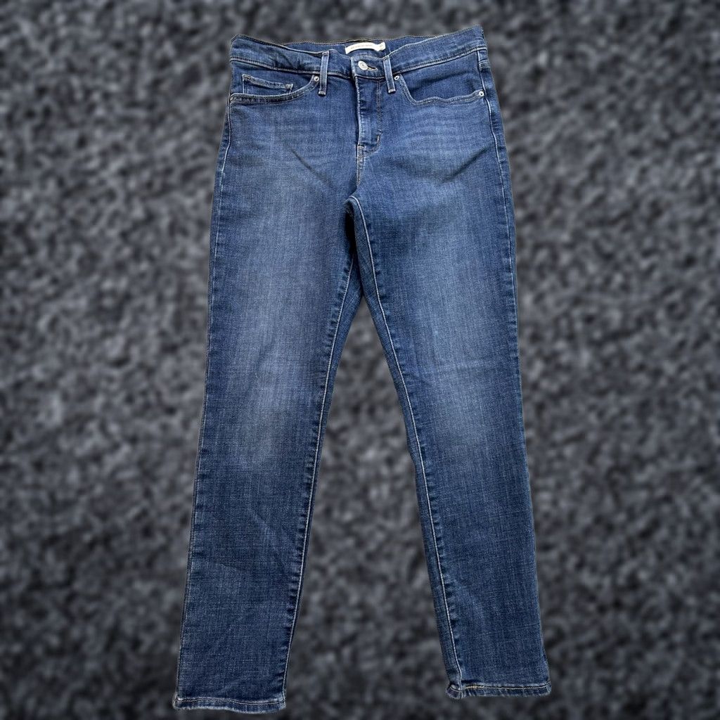 Levi's Levi's 311 Shaping Skinny Jeans Womens 30 Blue Mid Rise 5-Pocket Stretch Denim Vintage No (N/A) Size 30" / US 8 / IT 44 - 1 Thumbnail