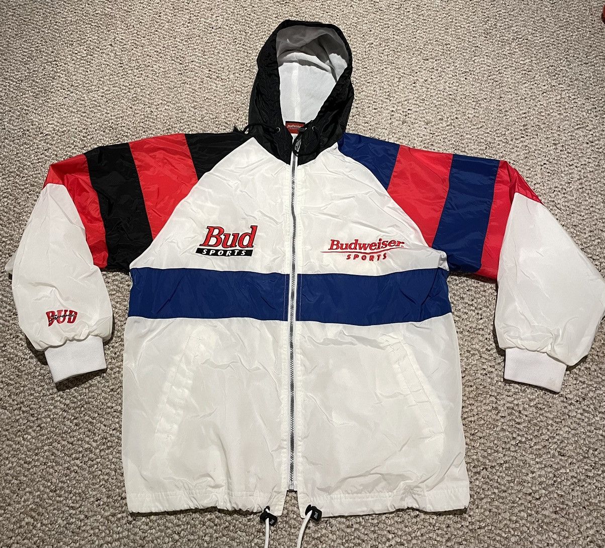 Budweiser × Vintage Vintage Budweiser Sports Jacket Size US L / EU 52-54 / 3 - 1 Thumbnail