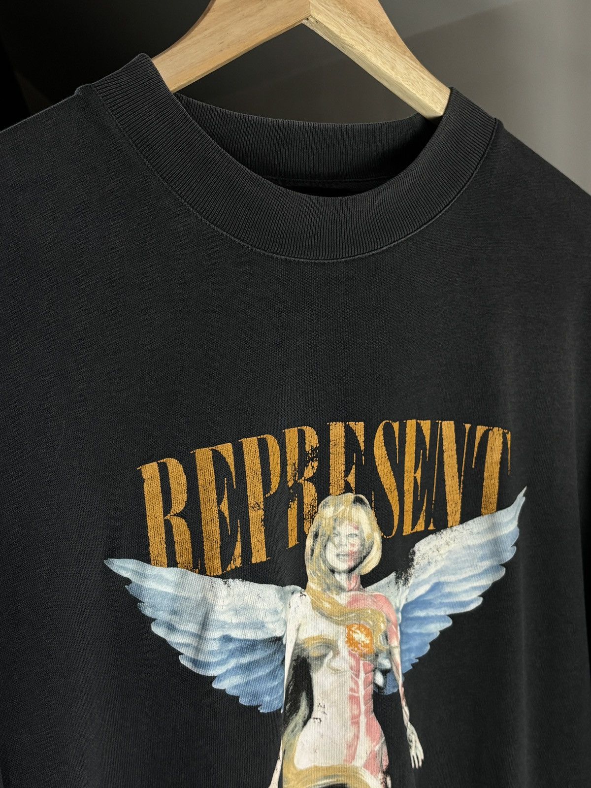 Represent Clo. Represent Clo Reborn Angel In Utero Nirvana Oversized Tee Size US M / EU 48-50 / 2 - 3 Thumbnail