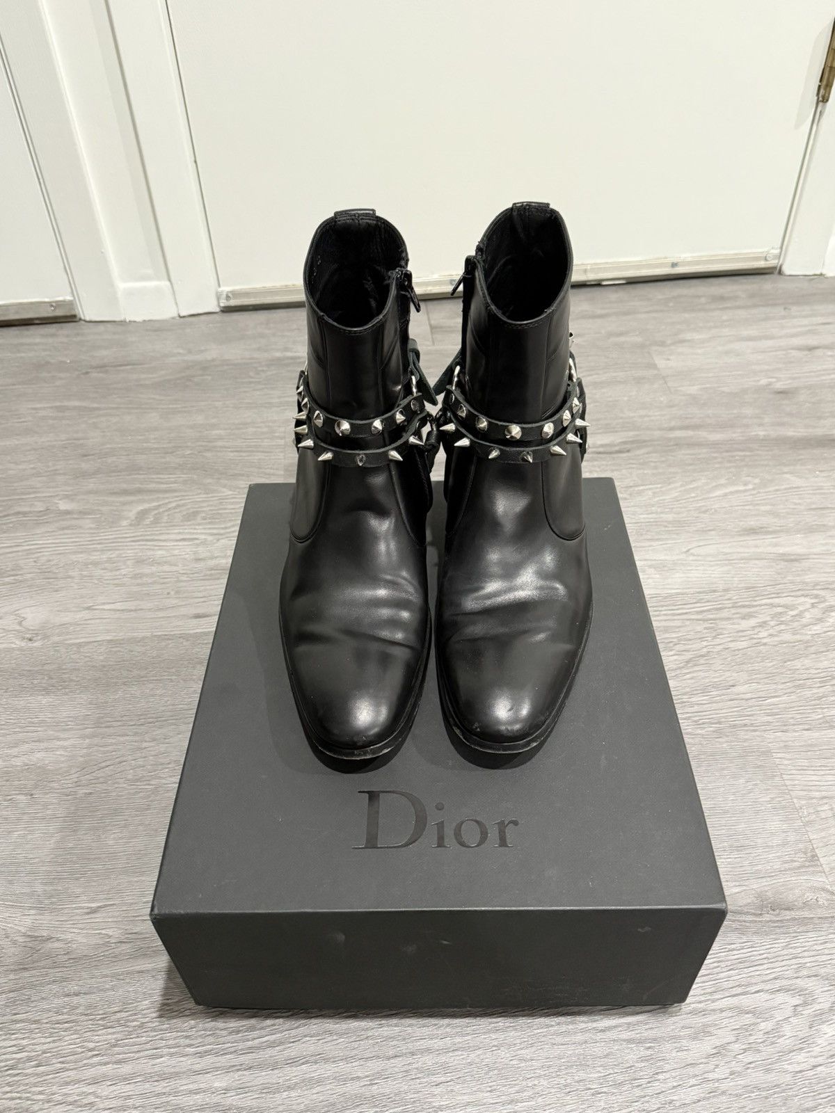 Dior DIOR AW08 60mm Cuban Heel Hedi Slimane Size US 10 / EU 43 - 3 Thumbnail