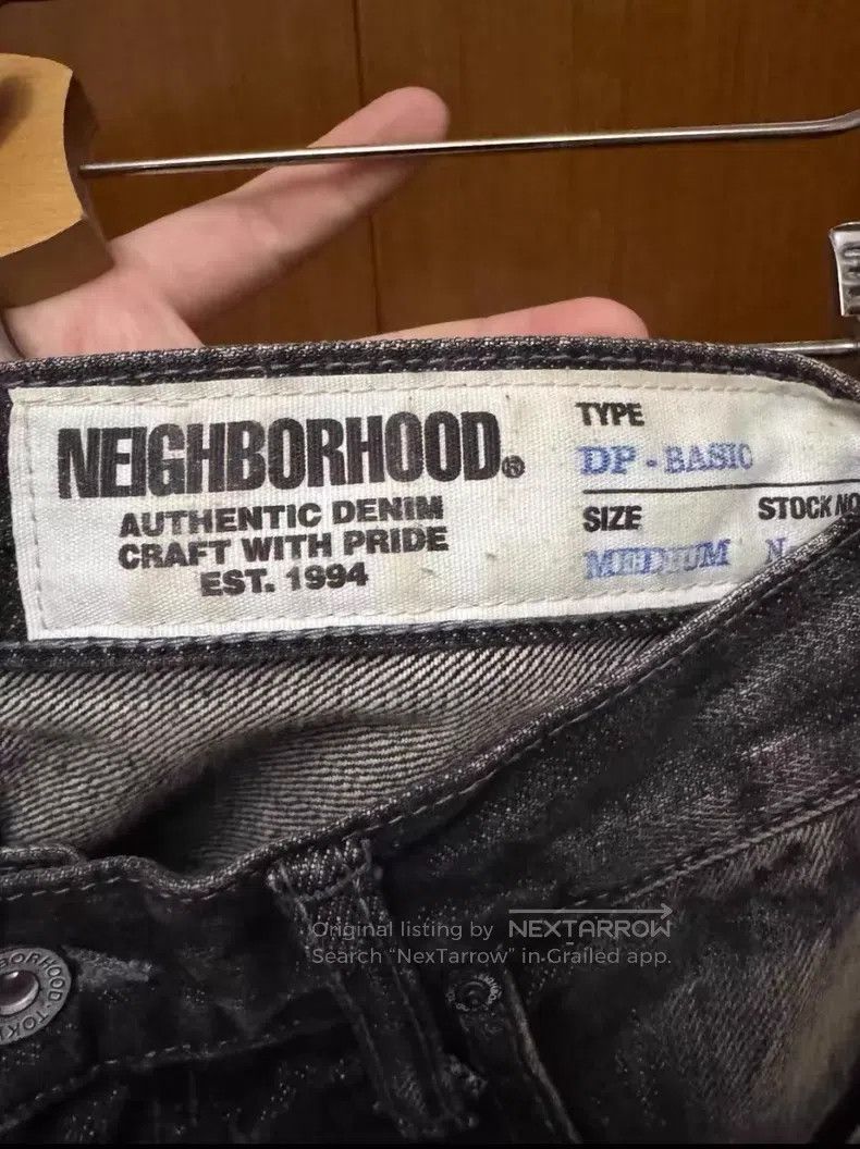 Neighborhood Neighborhood size M Washed Distressed Cut Denim Pants Size US 27 - 4 Thumbnail