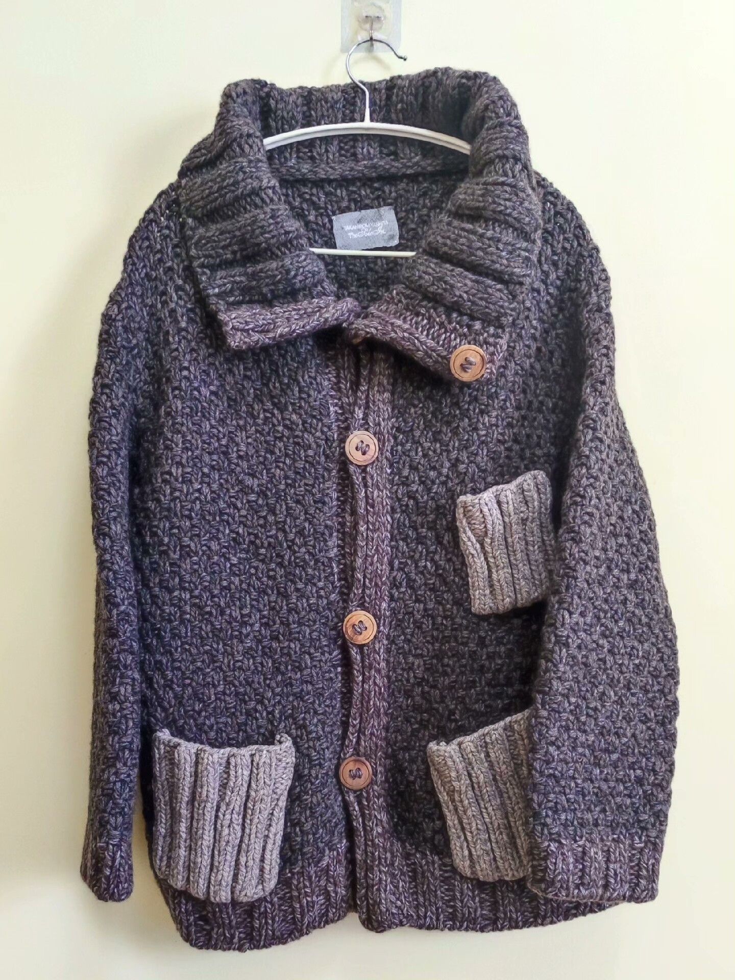 Takahiromiyashita The Soloist. The Soloist Knitted Cardigan in Unique Fabric Size US S / EU 44-46 / 1 - 1 Thumbnail