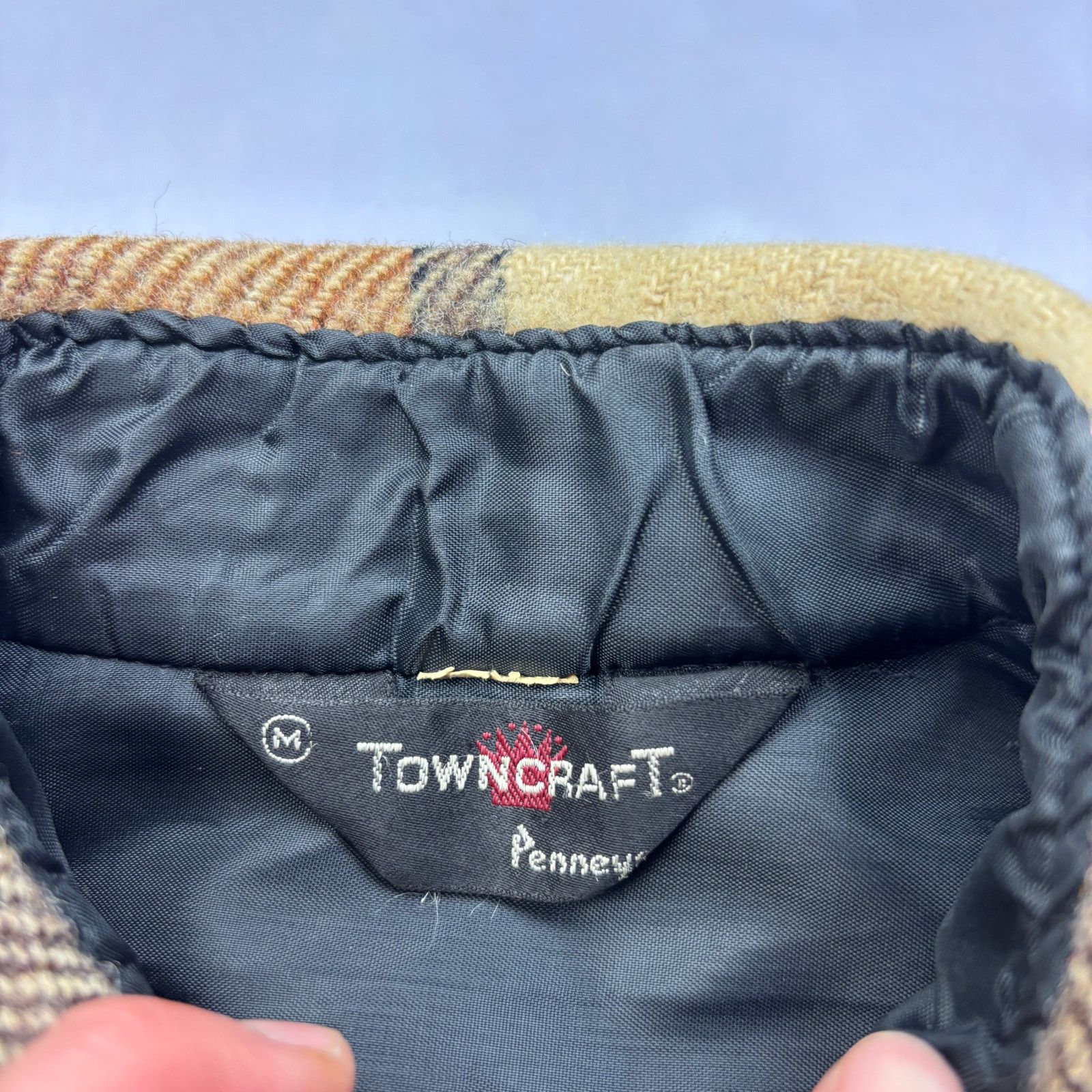Vintage Vintage 60s Penneys Towncraft Wool Shacket Flannel Medium Size US M / EU 48-50 / 2 - 4 Thumbnail